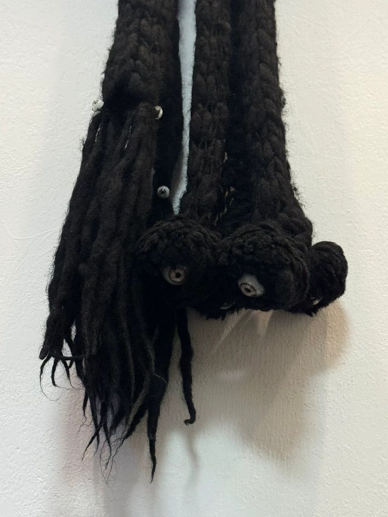 Undercover undercover05ss but beautiful eyeball scarf monster
