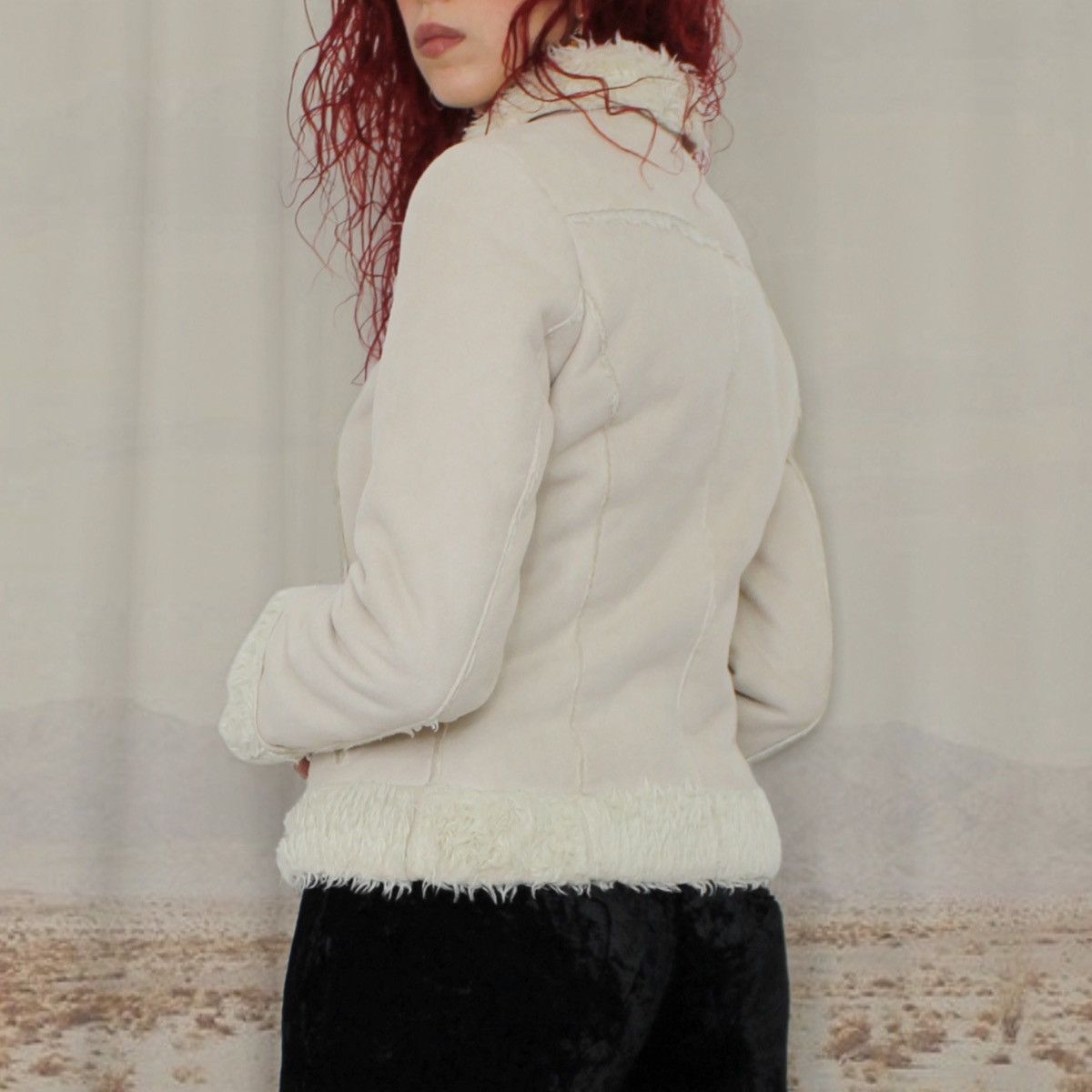 Other 🪽BEIGE FAUX FUR JACKET🪽 Size M / US 6-8 / IT 42-44 - 3 Thumbnail