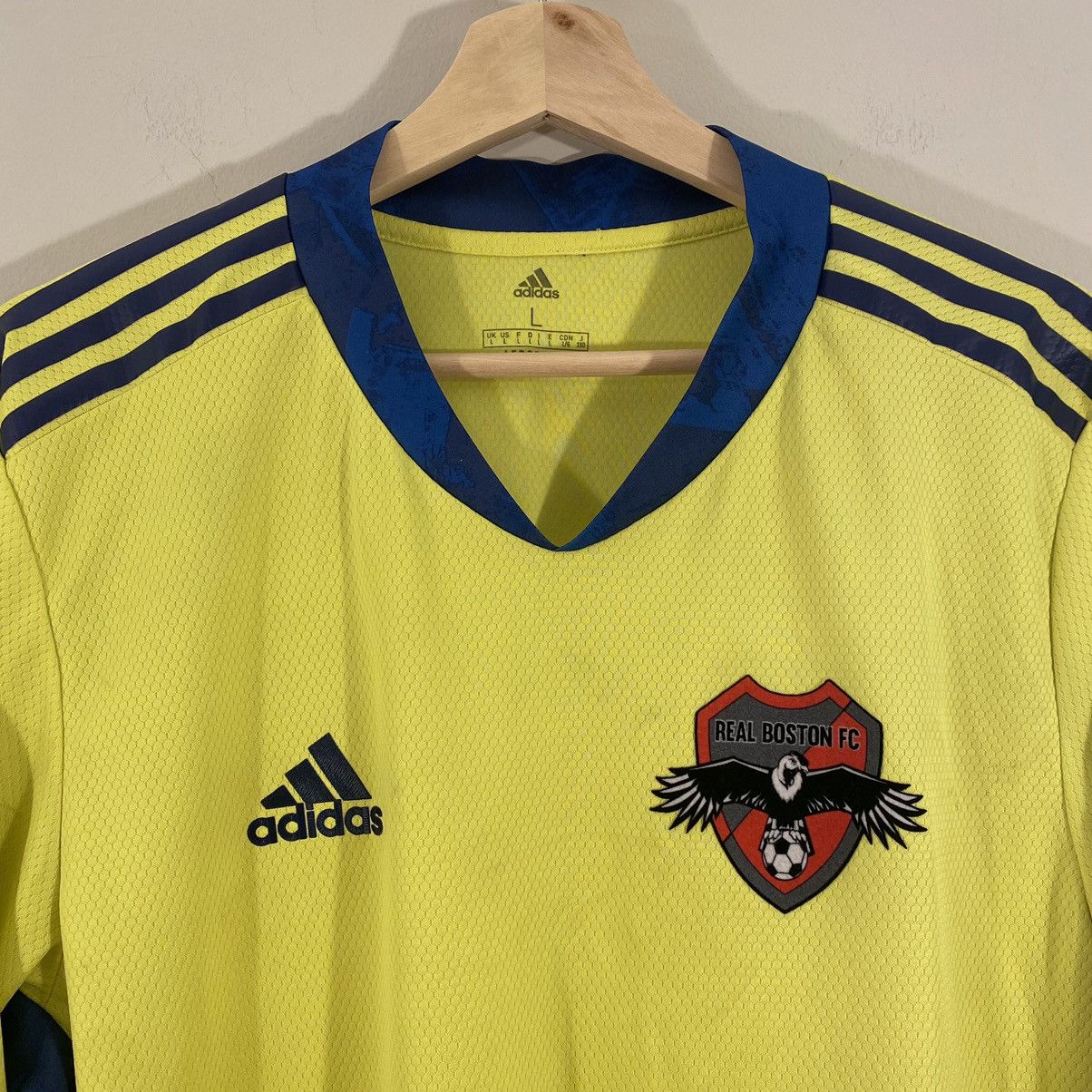 Adidas Adidas Real Boston FC Soccer Jersey Kit Large Size US L / EU 52-54 / 3 - 4 Thumbnail