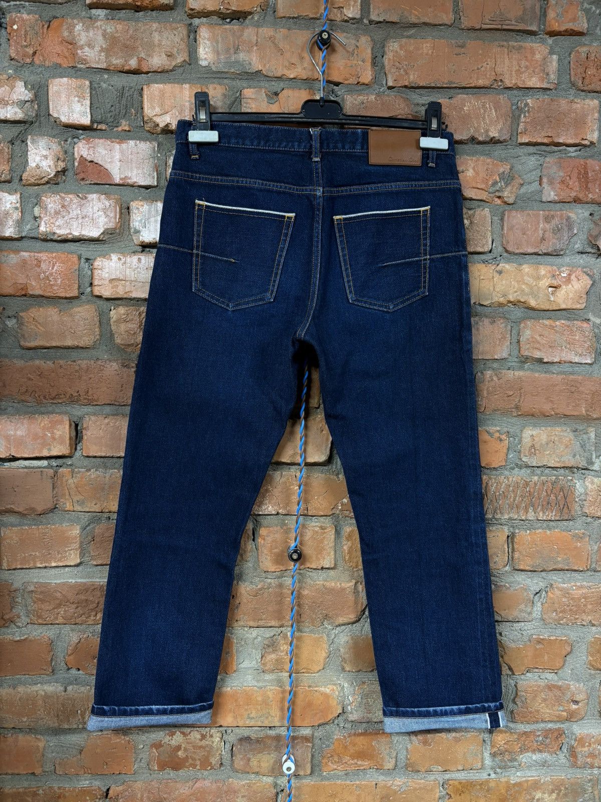 Dior Dior Homme Selvedge Blue Denim Slim Pants Made in Japan sz30 Size US 30 / EU 46 - 1 Thumbnail