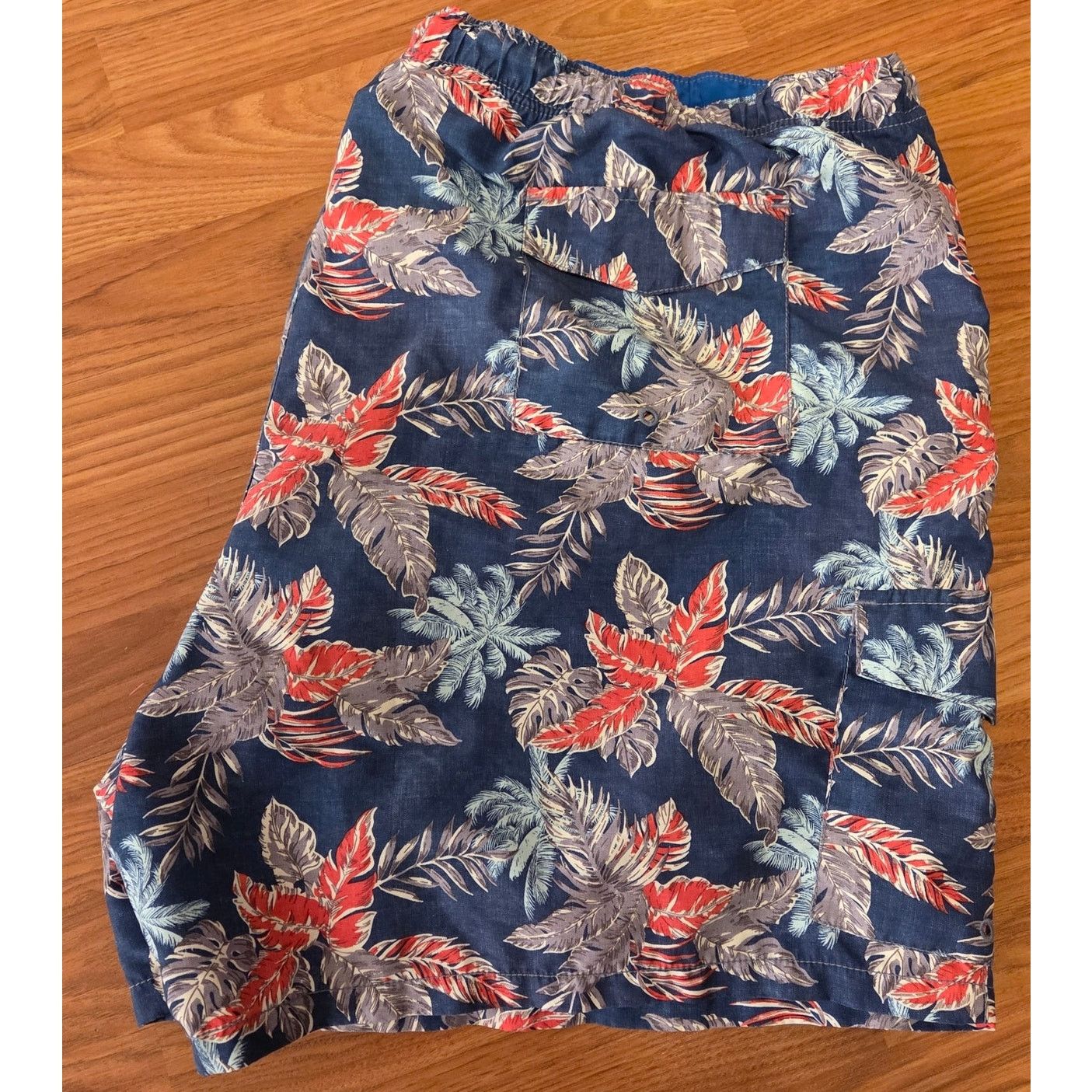 Tommy Bahama Tommy Bahama Blue Baja Boardshorts Swim Trunks - 3XL Size US 44 / EU 60 - 2 Thumbnail