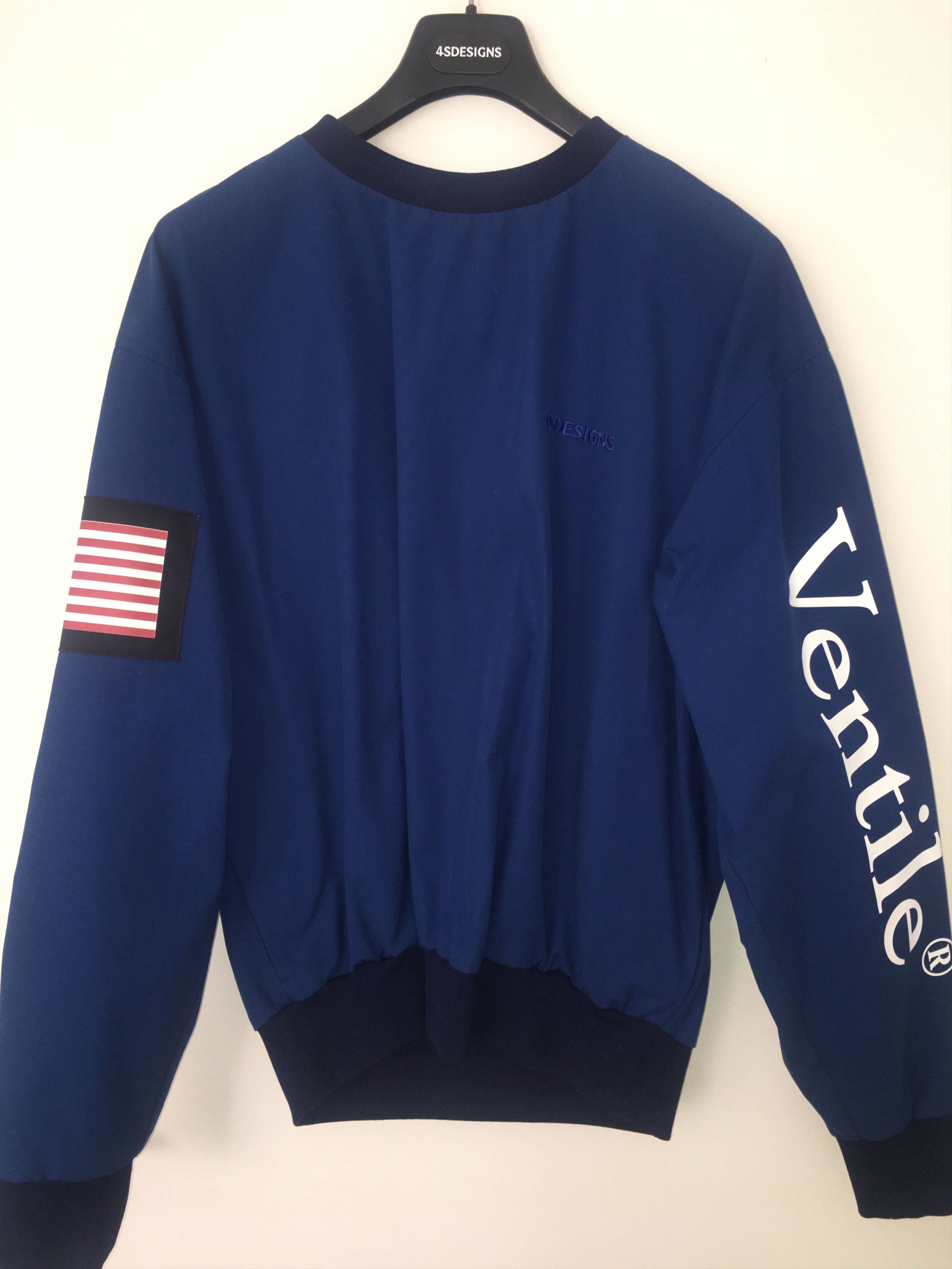 4SDESIGNS 4SDESIGNS By Angelo Urrutia Flag Patch Ventile Crew Neck Size US M / EU 48-50 / 2 - 6 Thumbnail