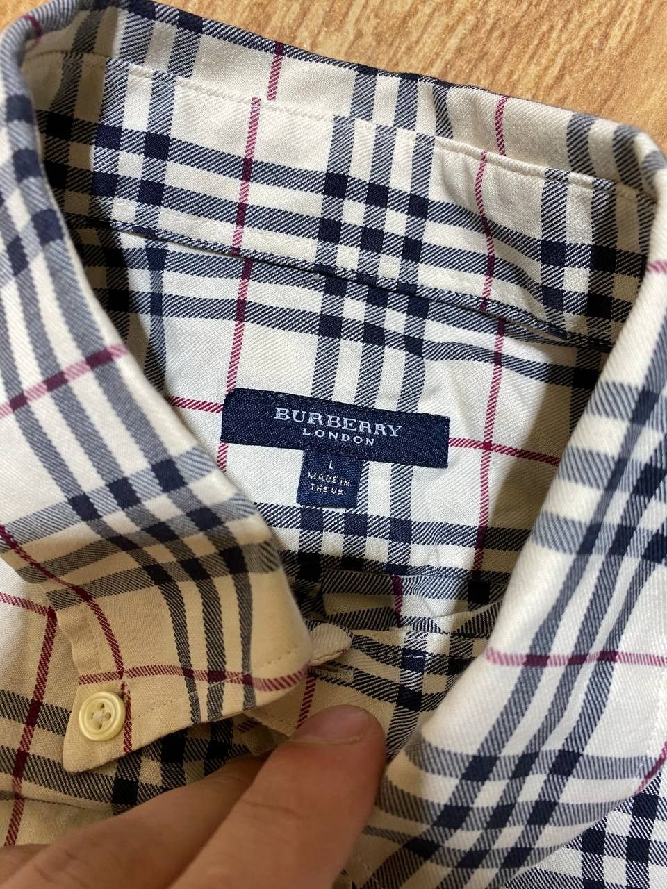 Burberry Burberry London Nova Check Long Sleeve Shirt Size US L / EU 52-54 / 3 - 2 Thumbnail