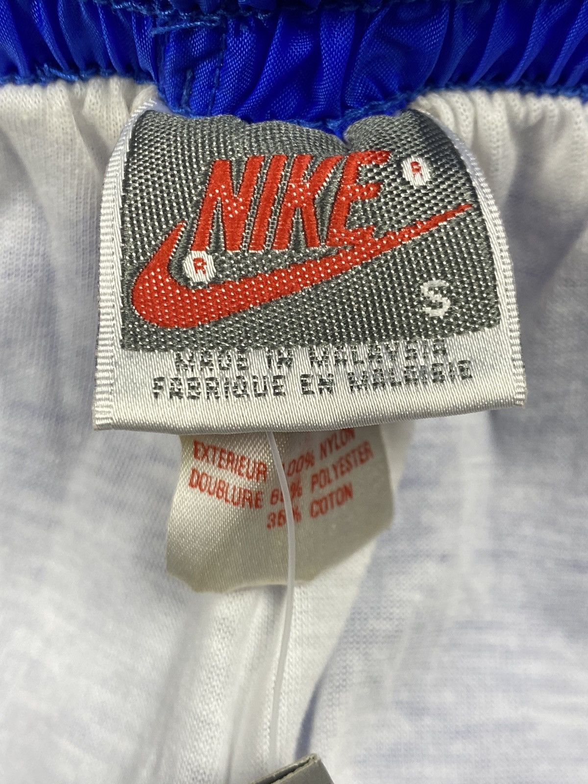Nike DEADSTOCK Vintage 80s Nike Nylon Double Swoosh Drill Pants Size US 30 / EU 46 - 10 Thumbnail