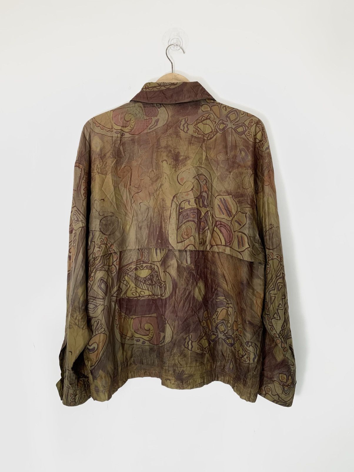 Vintage 80s vintage playboy silk jacket Size US M / EU 48-50 / 2 - 2 Thumbnail