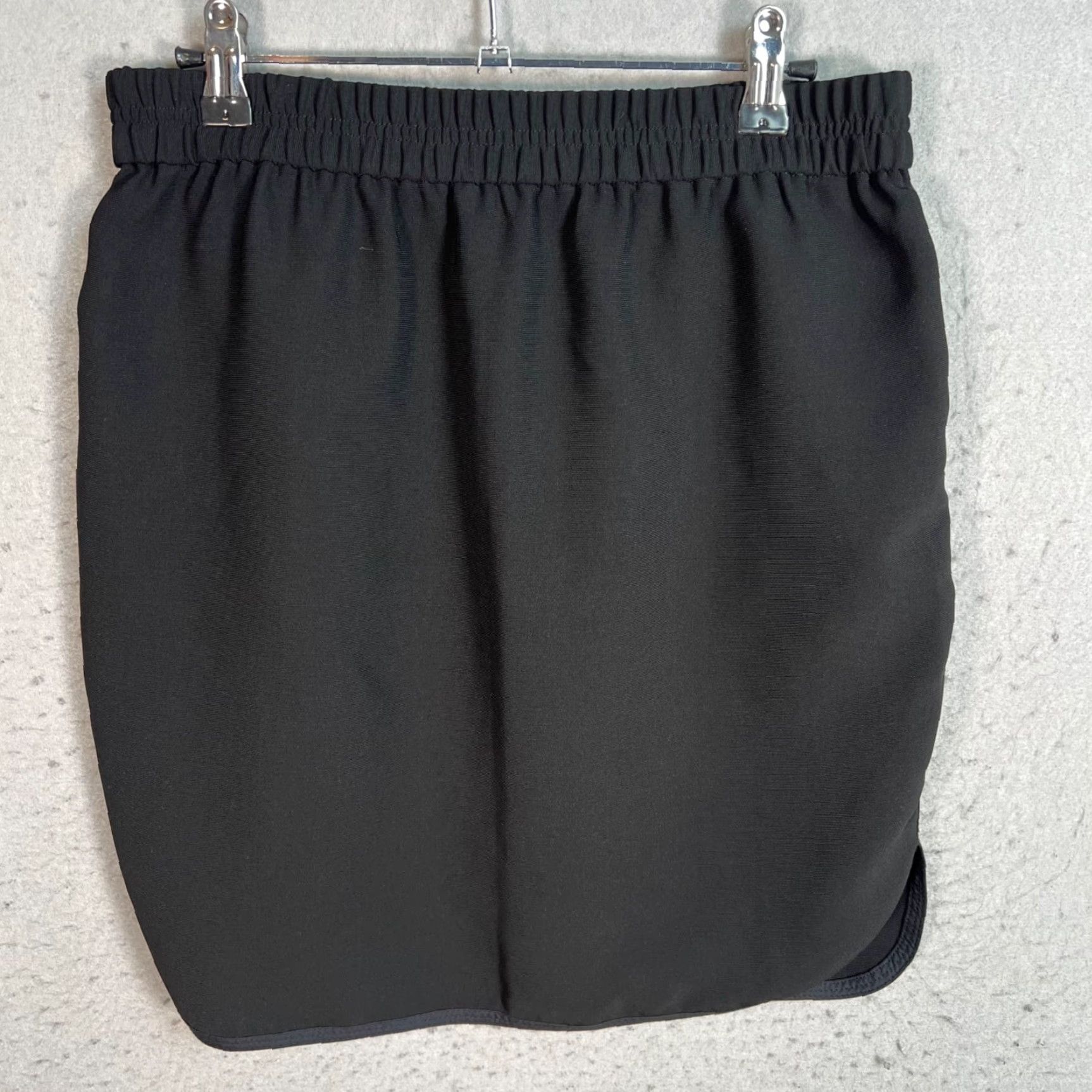 J.Crew J.Crew Womens Black Elastic Waist Skirt Size 4 Size 27" / US 4 / IT 40 - 2 Thumbnail