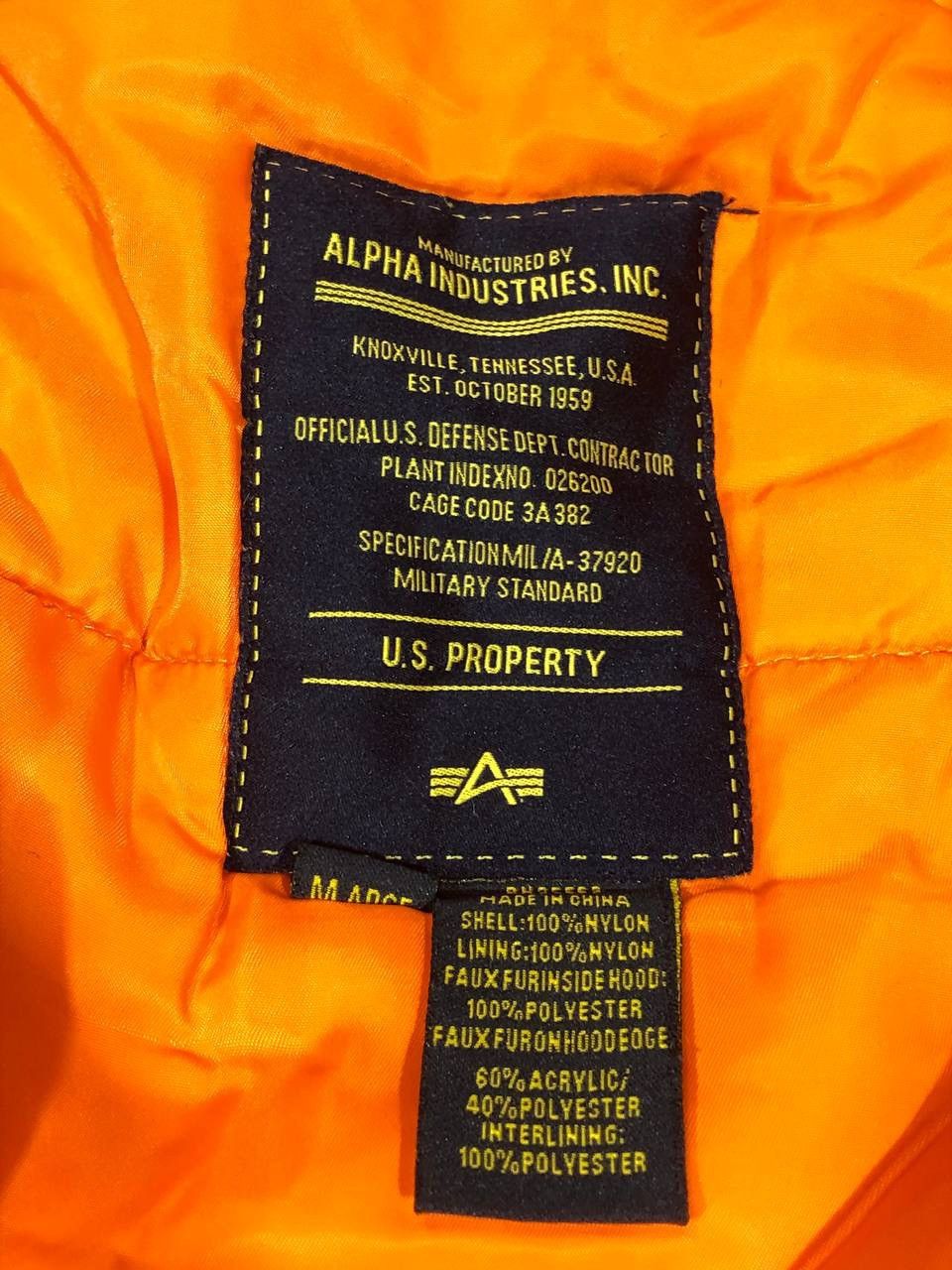 Alpha Industries × Vintage Alpha Industries Jacket Vintage Size US L / EU 52-54 / 3 - 13 Thumbnail
