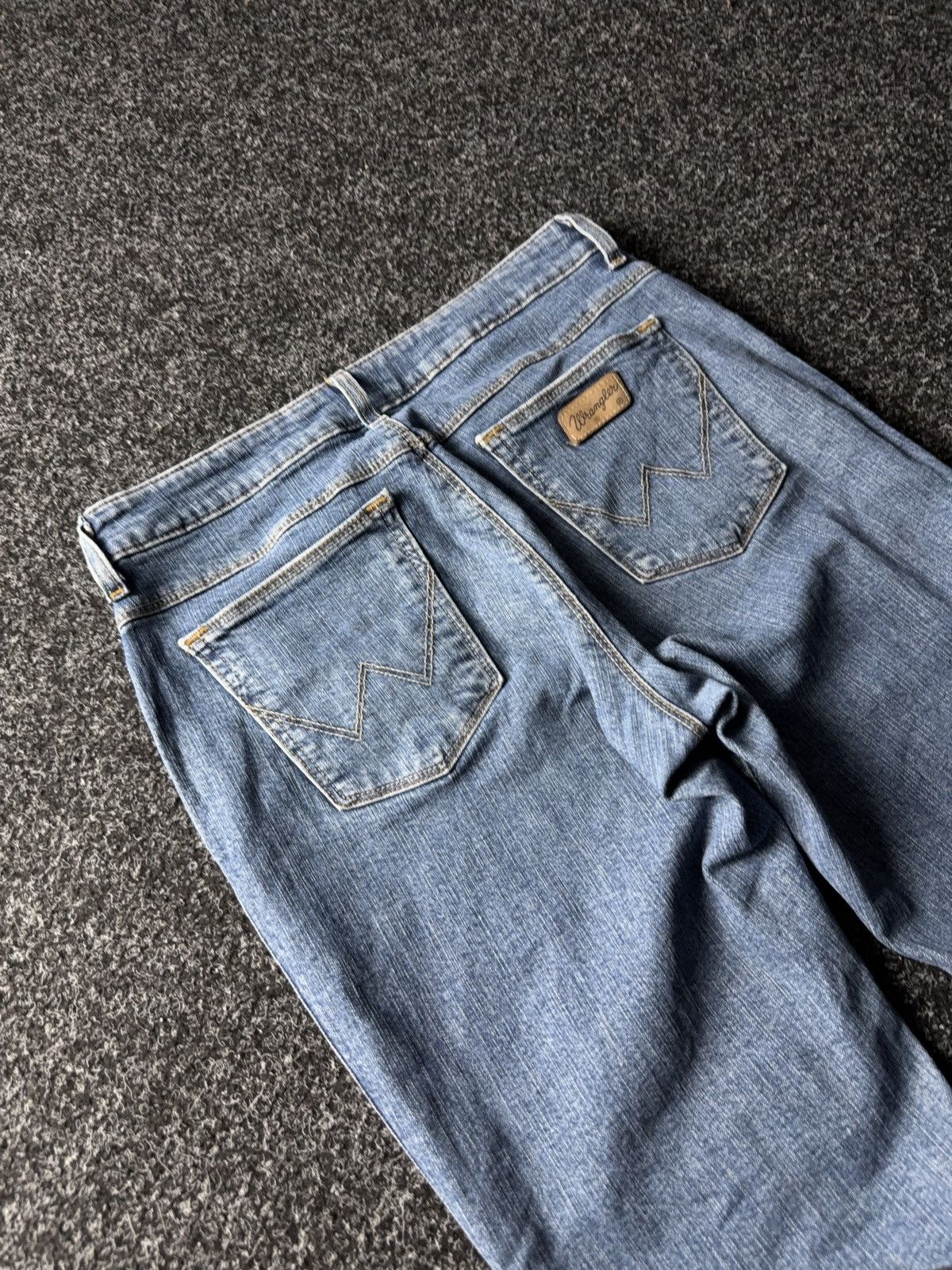 Wrangler Vintage Western Wrangler Straight Leg Jeans Denim Pants Size 31" - 14 Thumbnail