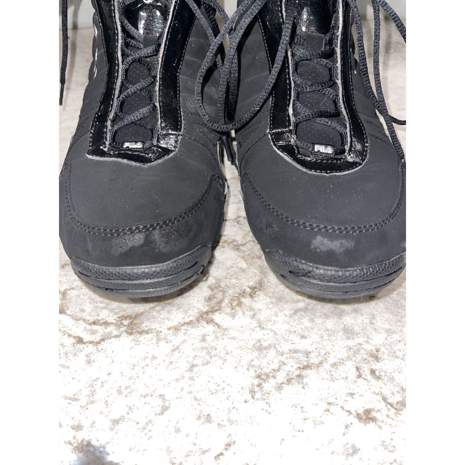 Fila FILA DLS-FOAM Sneakers High Top Boys Men Size 7 Black 3SB10055-101 Shoes Foam Insole Size US S / EU 44-46 / 1 - 4 Thumbnail