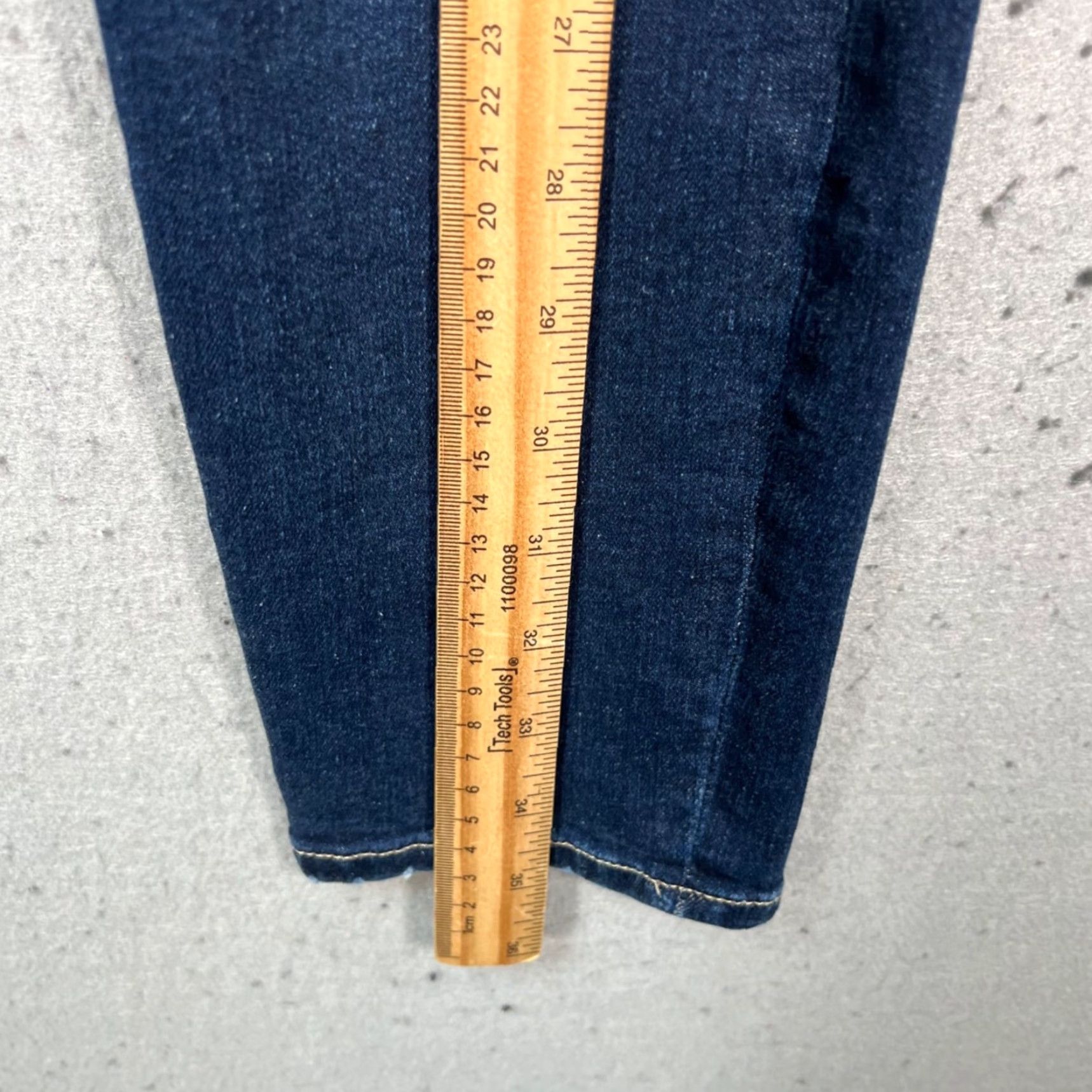 Frame FRAME Jeans – Le Skinny De Jeanne – Womens – Size 28 – Dark Wash Denim Crop Skinny Jeans Size 28" / US 6 / IT 42 - 7 Thumbnail