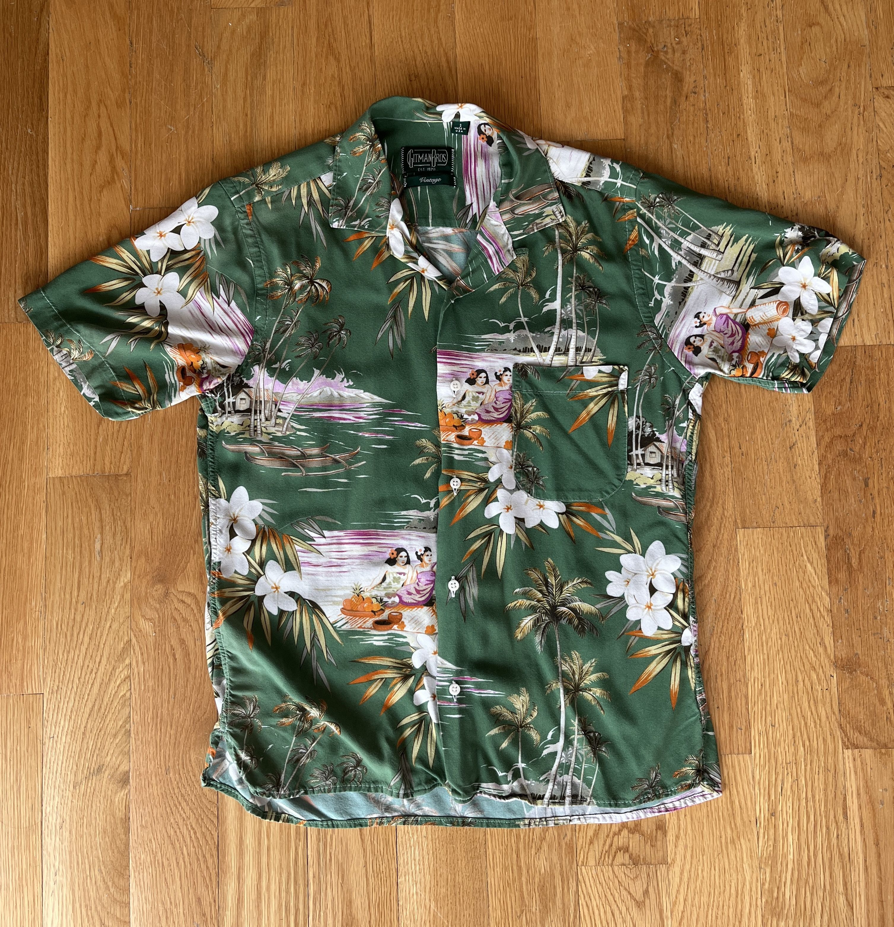Gitman Vintage Hawaiian Shirt