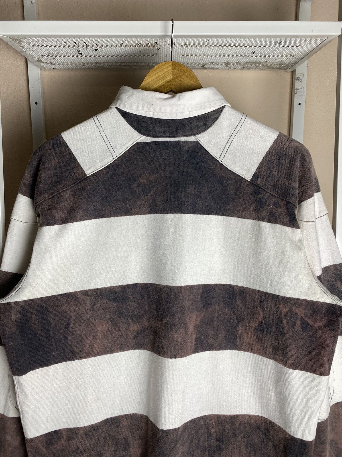Polo Ralph Lauren Vintage Polo Ralph Lauren Stripe Nice Faded Size US M / EU 48-50 / 2 - 10 Thumbnail