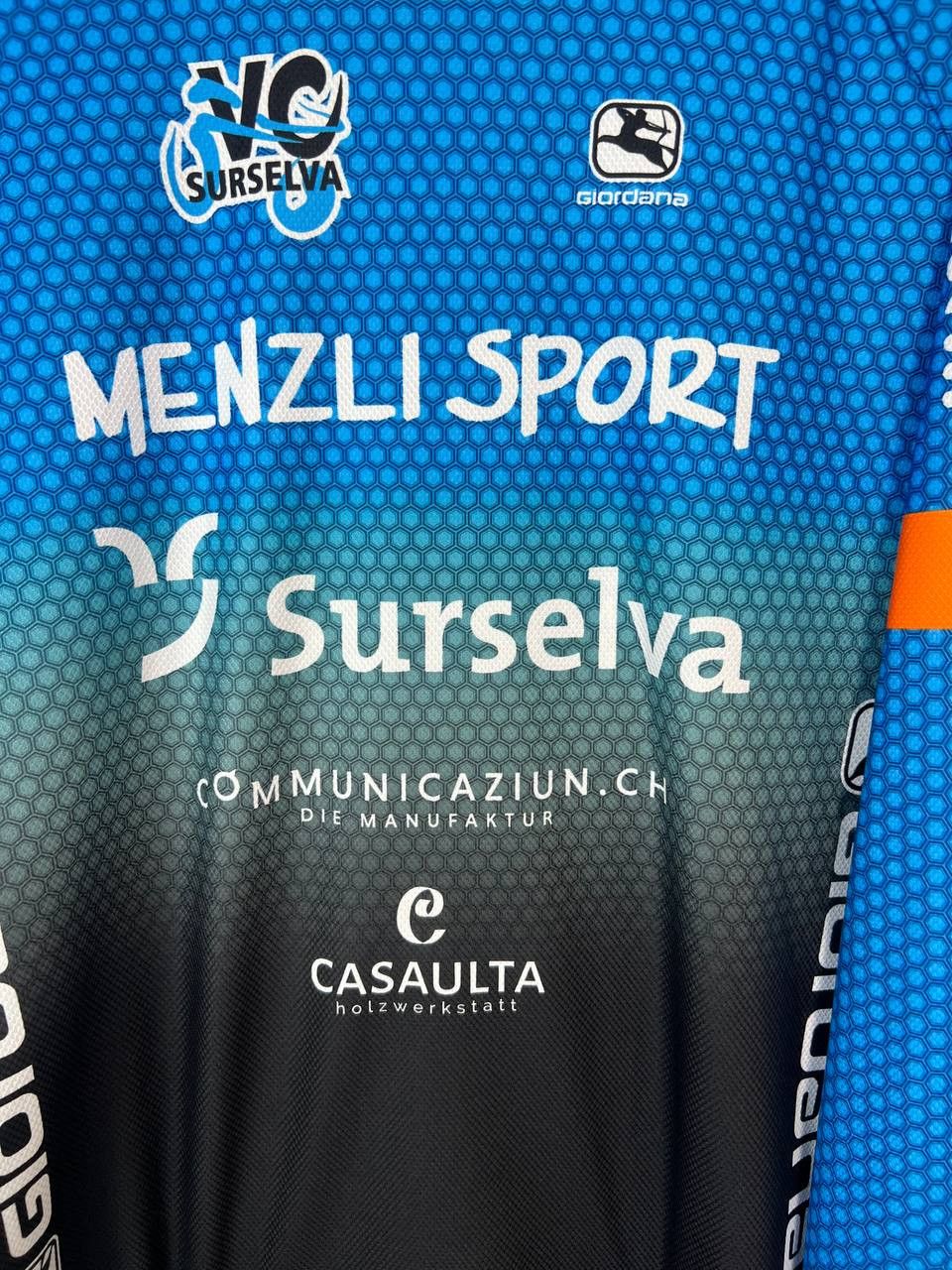 Vintage GIORDANA VC SURSELVA LONG SLEEVE CYCLING JERSEY SZ M Size US M / EU 48-50 / 2 - 2 Thumbnail