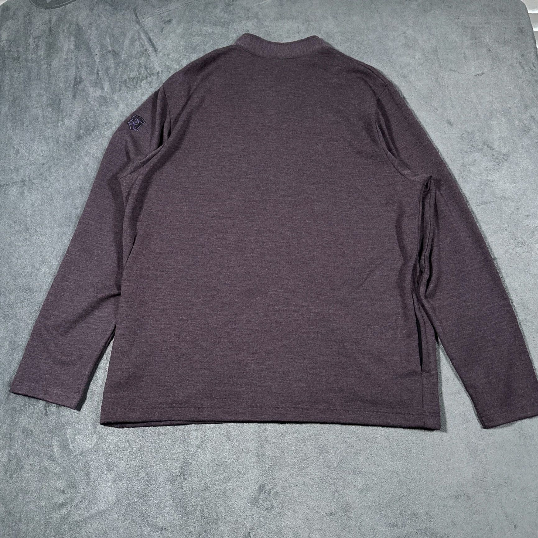 TravisMathew Travis Mathew Jacket Mens XL Heather Purple Full Zip Size US XL / EU 56 / 4 - 7 Thumbnail