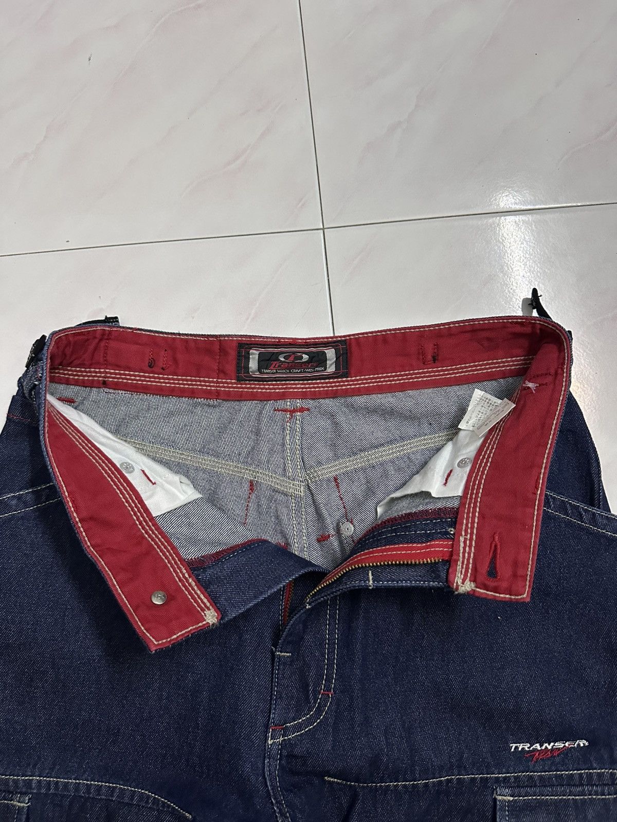 GOA 2000s Deadstock Transer Baggy Jeans Y2K Goa Jnco Lgb Style Size US 29 - 16 Thumbnail