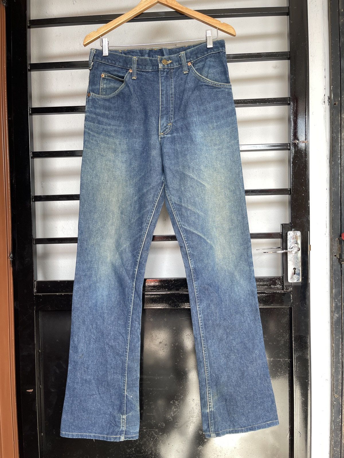 image of Archival Clothing x Lee Vintage Lee Riders Bootcut Usa in Blue, Men's (Size 30)