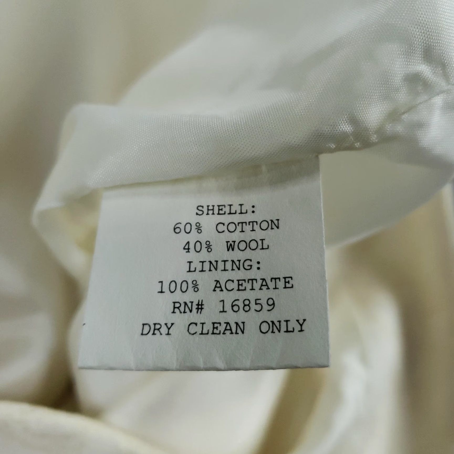 J.McLaughlin J. McLaughlin Skirt Womens Size 6 White Floral A-Line Short Lined Pockets Zip Size 28" / US 6 / IT 42 - 7 Thumbnail