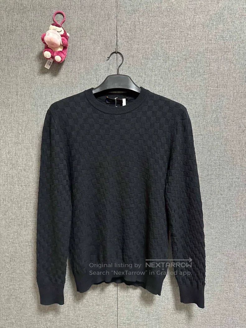 Louis Vuitton Louis Vuitton Checkerboard knit sweater Size US S / EU 44-46 / 1 - 1 Thumbnail