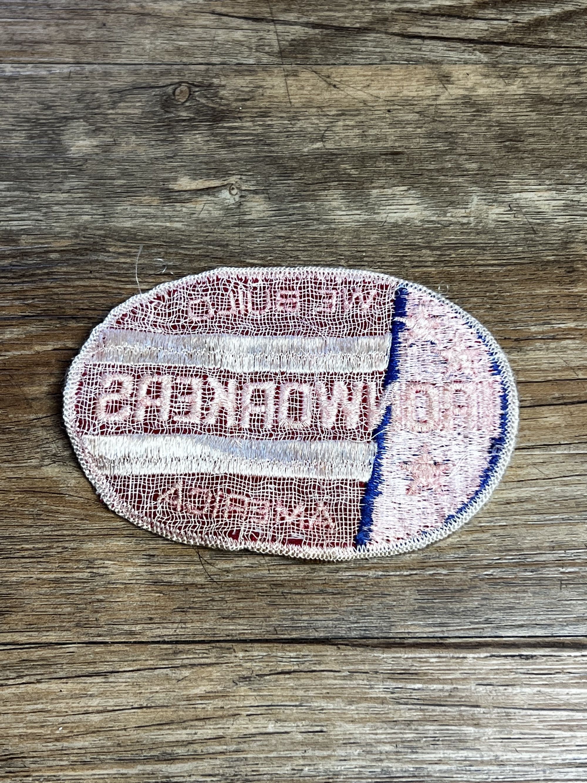 Vintage Vintage 1970's "We Build America" Ironworkers Union Patch Size ONE SIZE - 2 Thumbnail