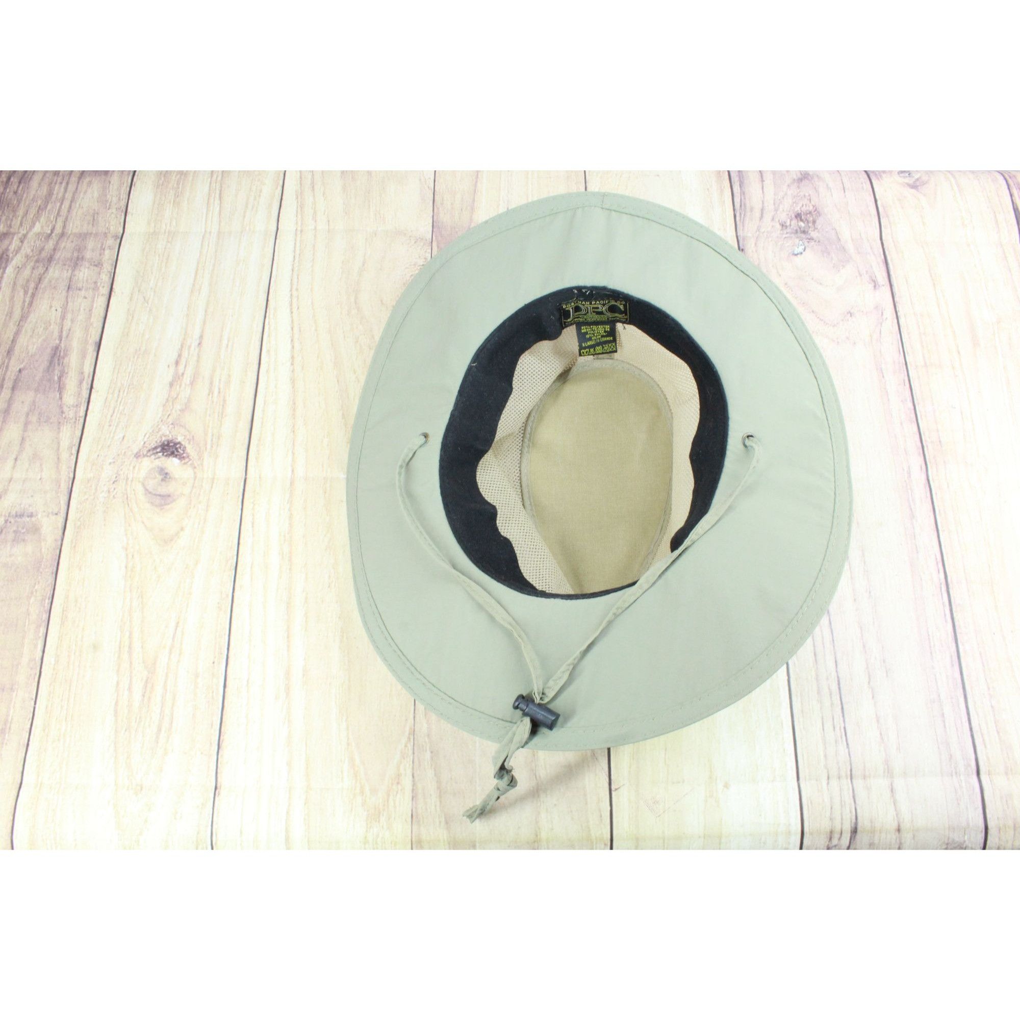 Other Dorfman Pacific Mesh Khaki Wide Brim Safari Hat Size ONE SIZE - 8 Thumbnail
