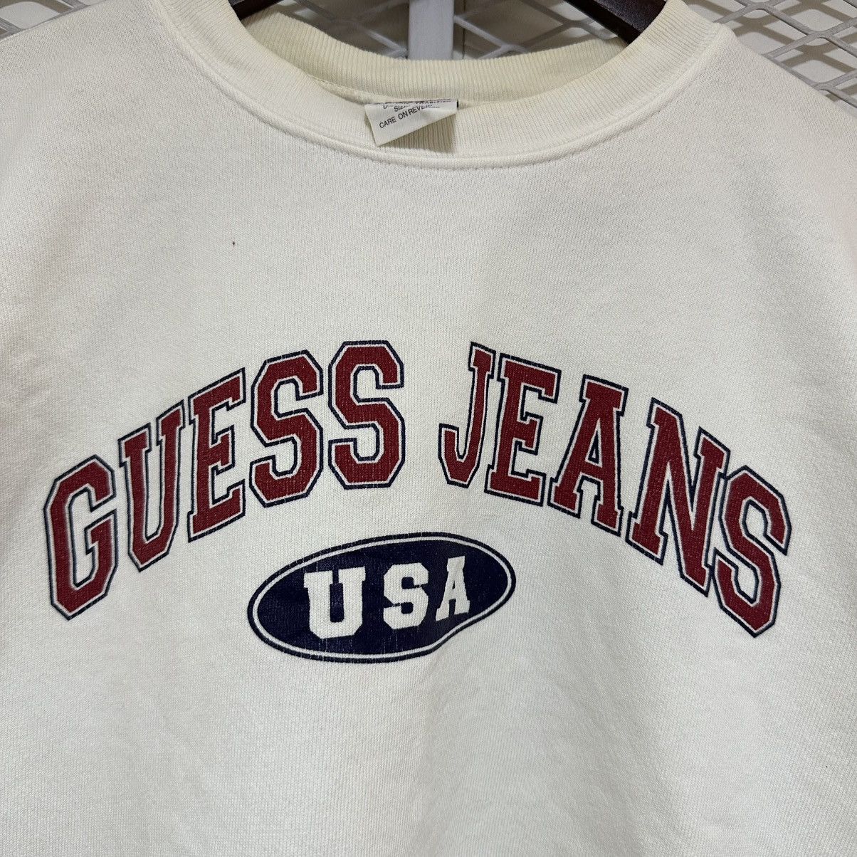 Guess Vintage 90’s Guess Jeans USA Sweatshirt Size US M / EU 48-50 / 2 - 3 Thumbnail