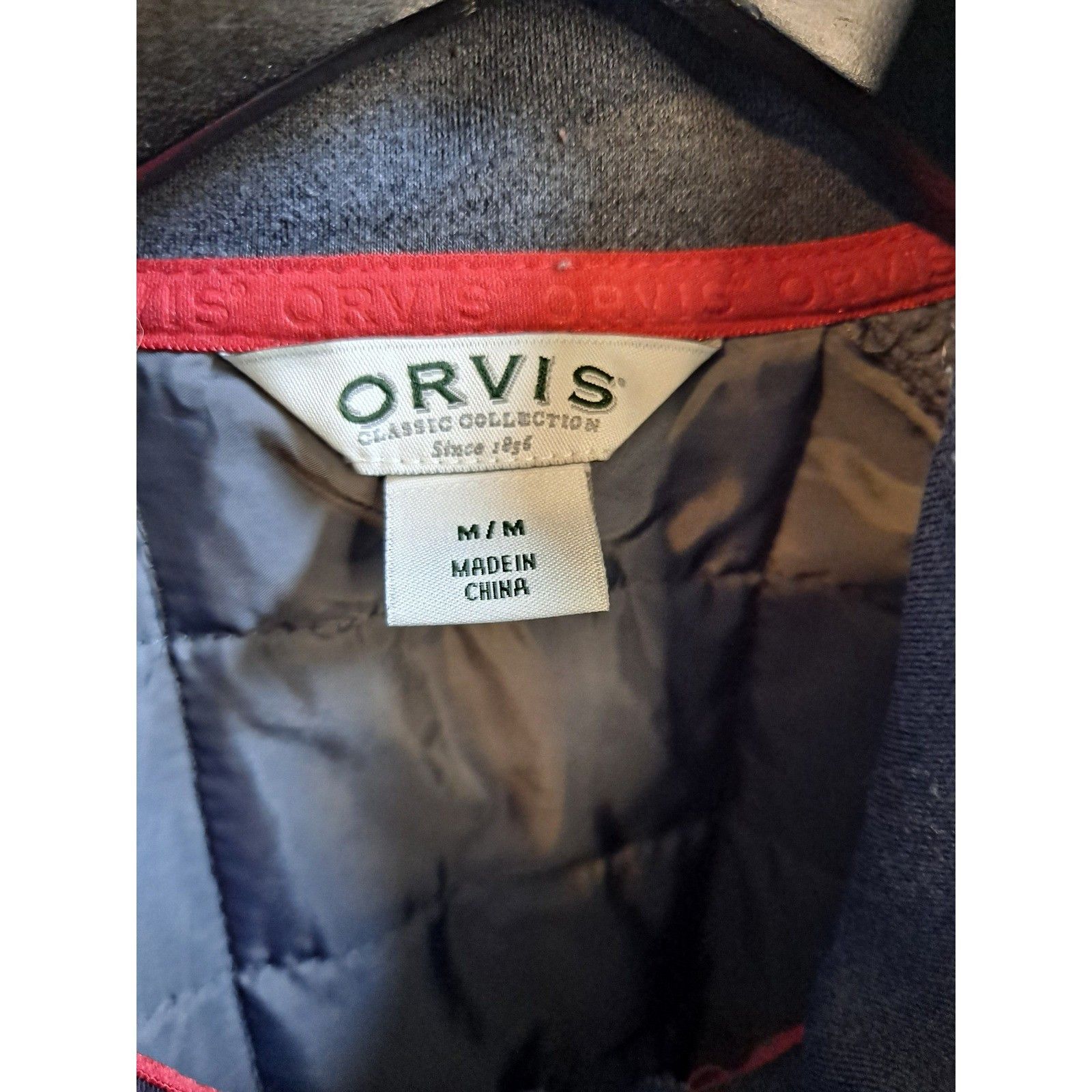 Orvis Orvis Fleece Jacket Quilted Puffer Lightweight Full Zip Gray Size US M / EU 48-50 / 2 - 6 Thumbnail