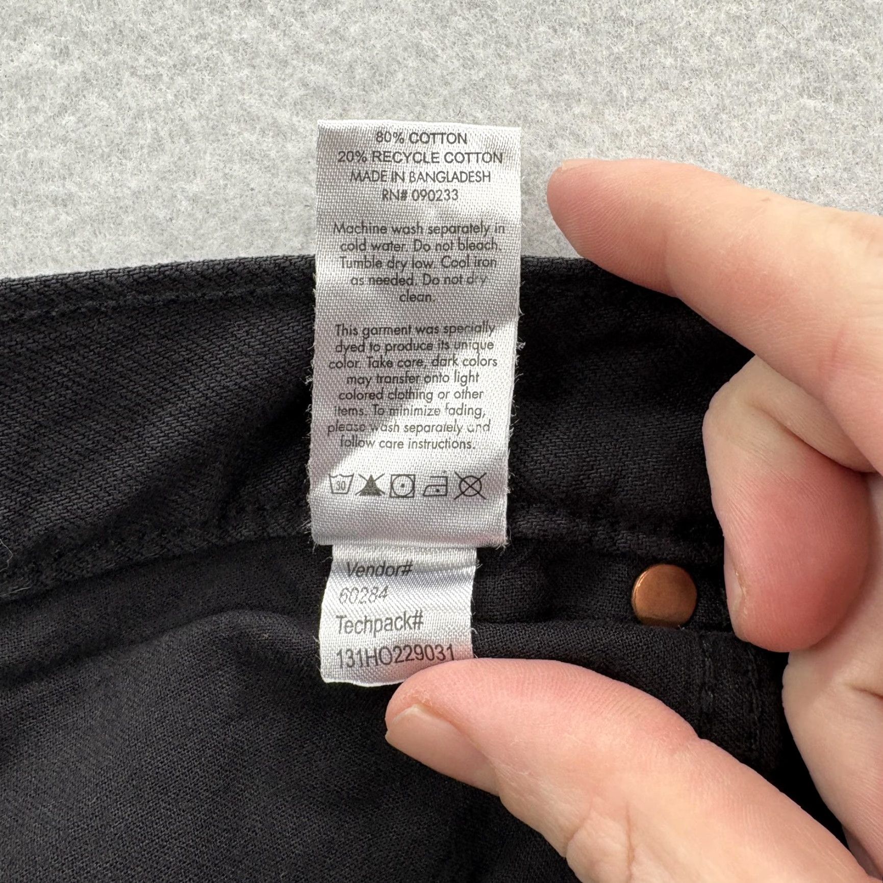 Pacsun PacSun Jeans Mens 30x32 Black Straight Fit Denim Button Fly Casual Pants Grunge Size US 30 / EU 46 - 6 Thumbnail
