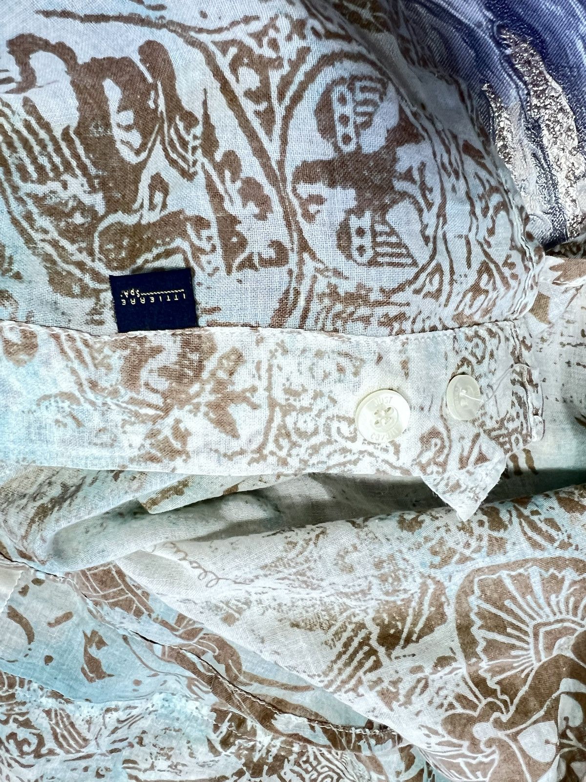 Roberto Cavalli RARE ARCHIVE S/S 2005 FULL PRINTED XL SHIRT Size US XL / EU 56 / 4 - 16 Thumbnail