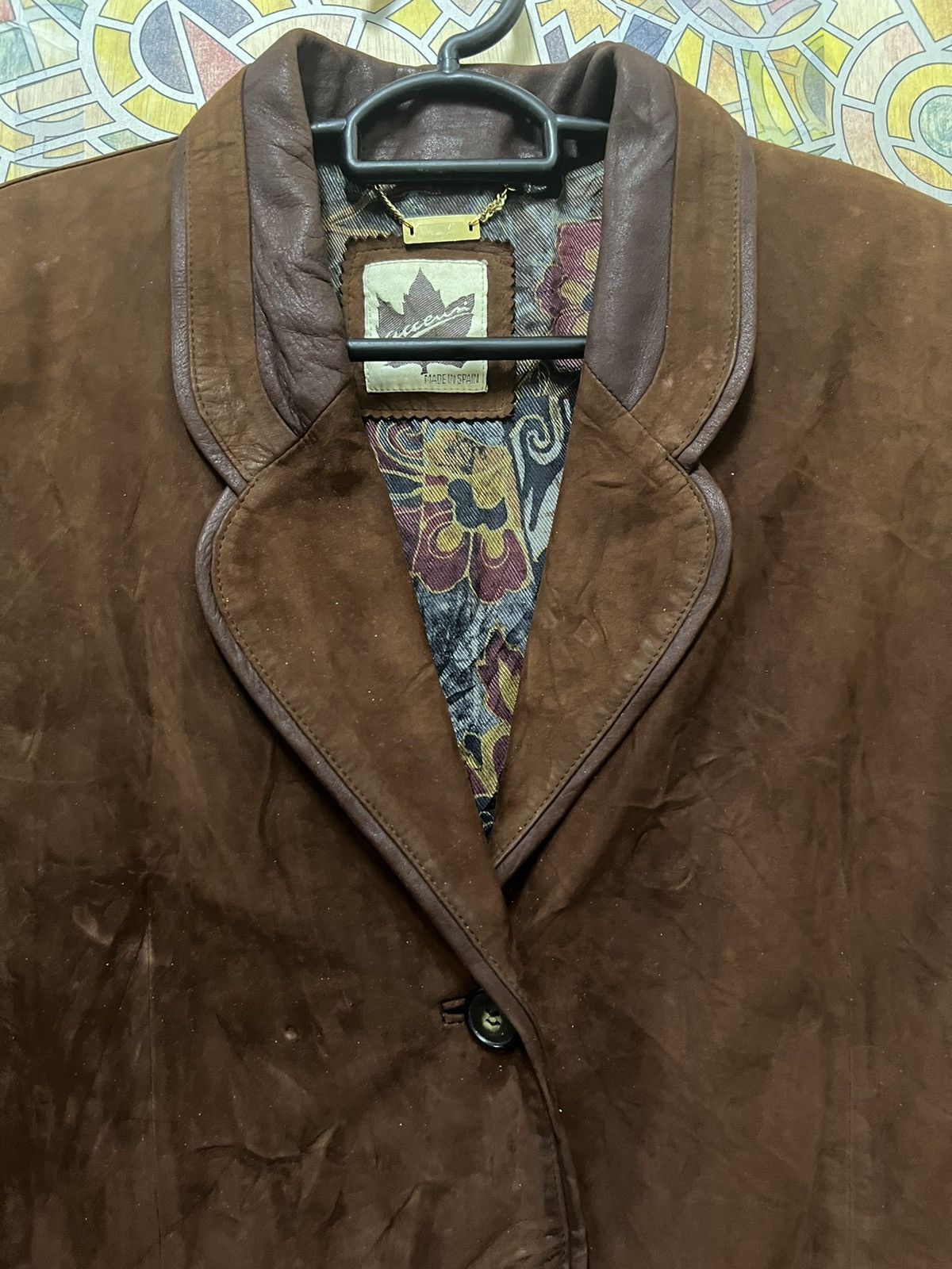 Leather ACSA VERY RARE JACKET LEATHER FROM ESPANA Size US S / EU 44-46 / 1 - 20 Thumbnail