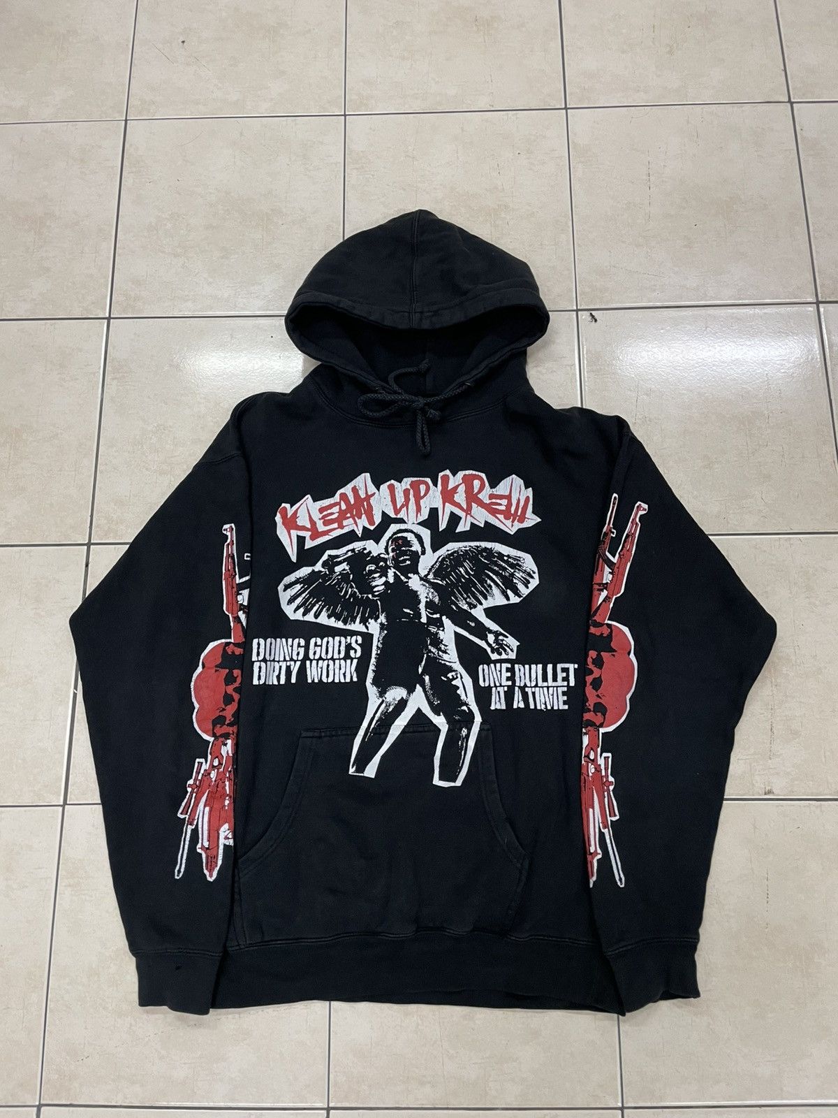 City Morgue × Missing Since Thursday SOSMULA Klean Up Krew Hoodie Size US L / EU 52-54 / 3 - 1 Thumbnail
