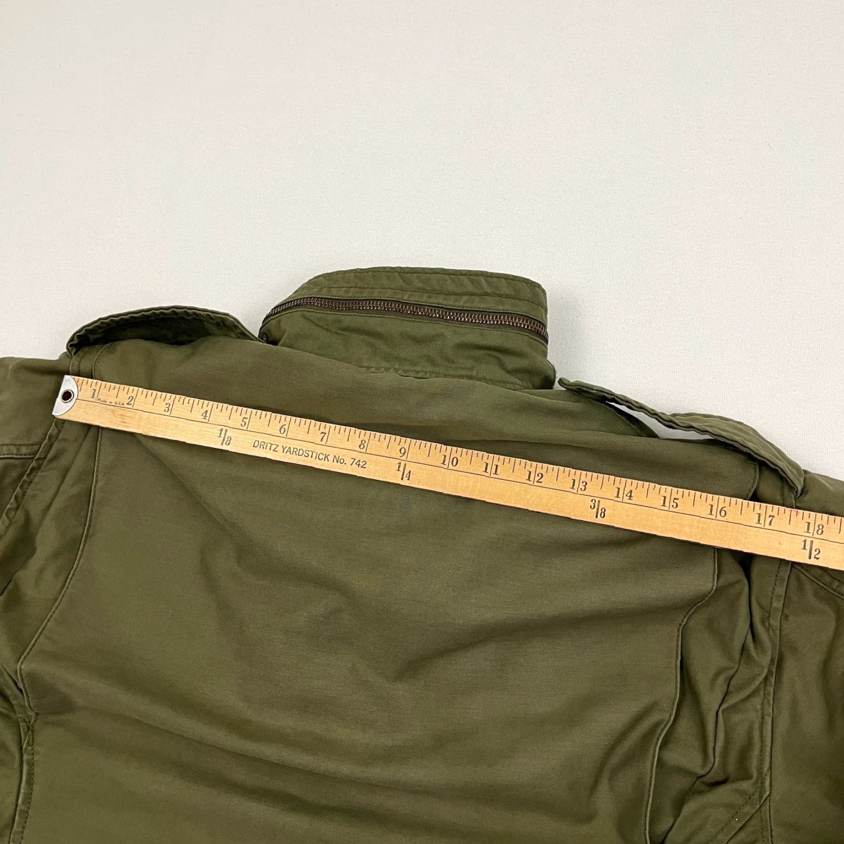 Alpha Industries VTG Alpha Industries OG-107 Cold Weather Jacket Mens M Olive Green Military Coat Jacket Size US M / EU 48-50 / 2 - 7 Thumbnail