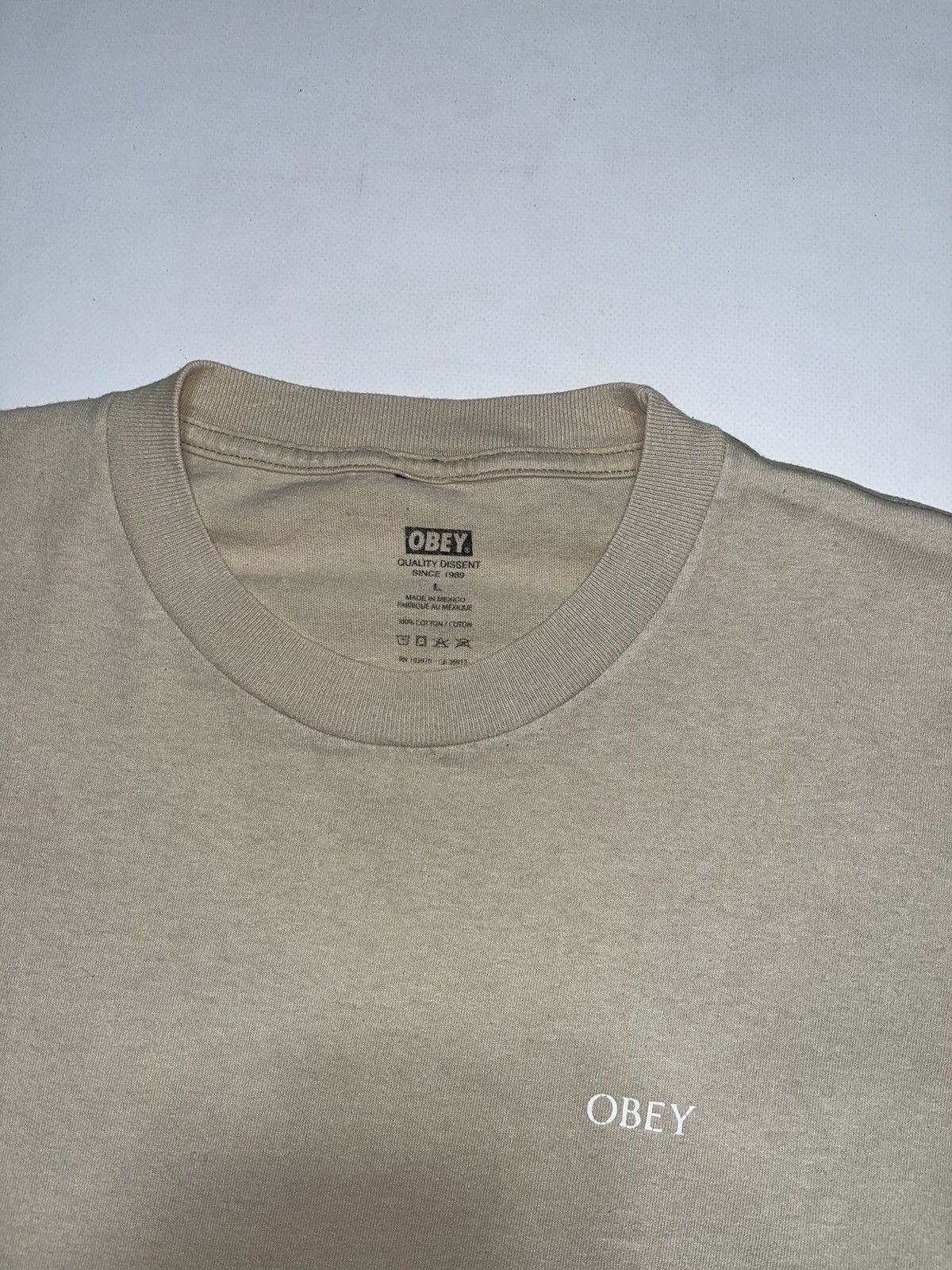Obey OBEY MOD DESERT TODAY TEE SAND Size L Size US L / EU 52-54 / 3 - 5 Thumbnail