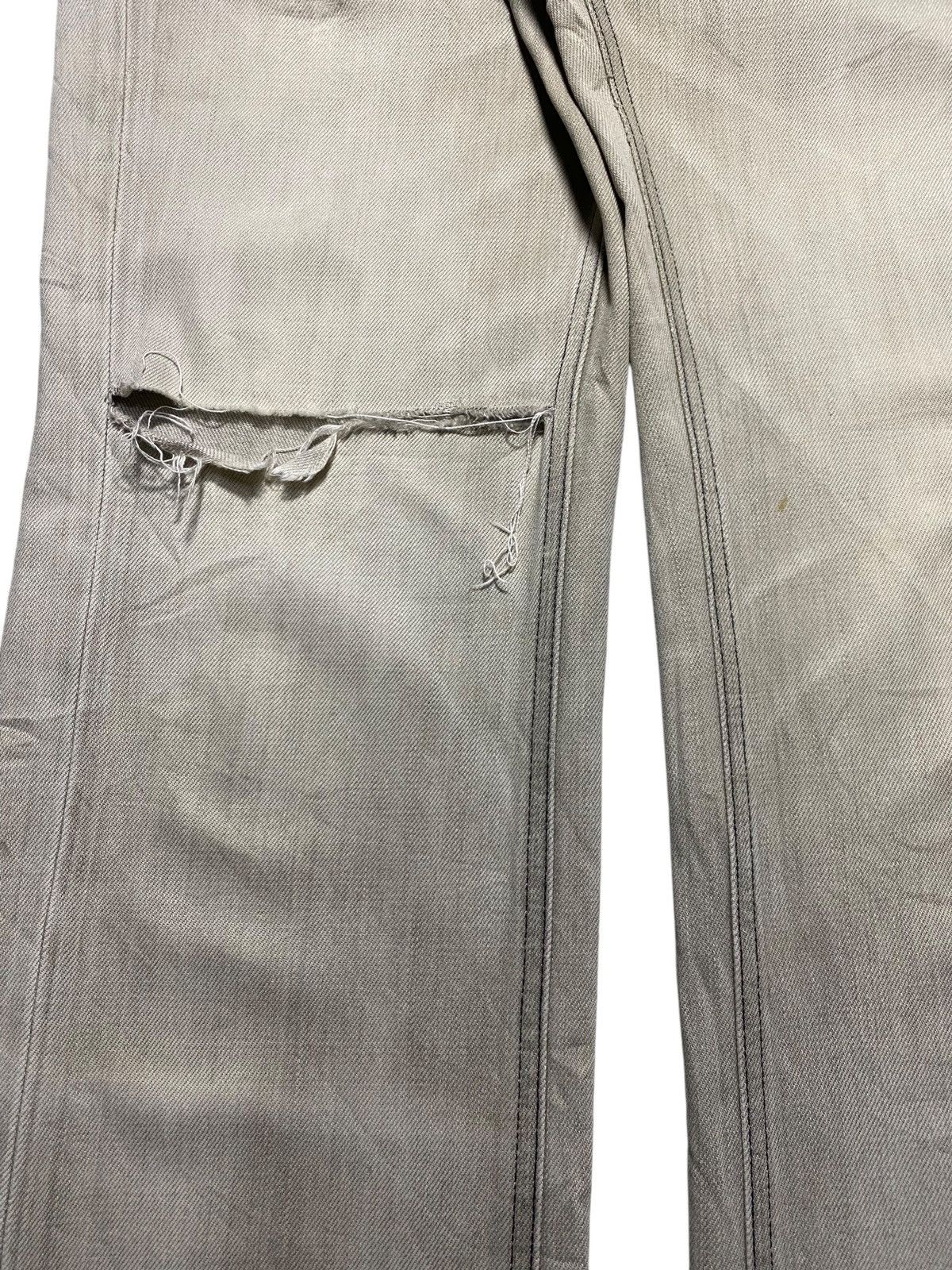 Japanese Brand Vintage The Tailored With Big John Distressed Wide Leg Jeans Size US 34 / EU 50 - 9 Thumbnail