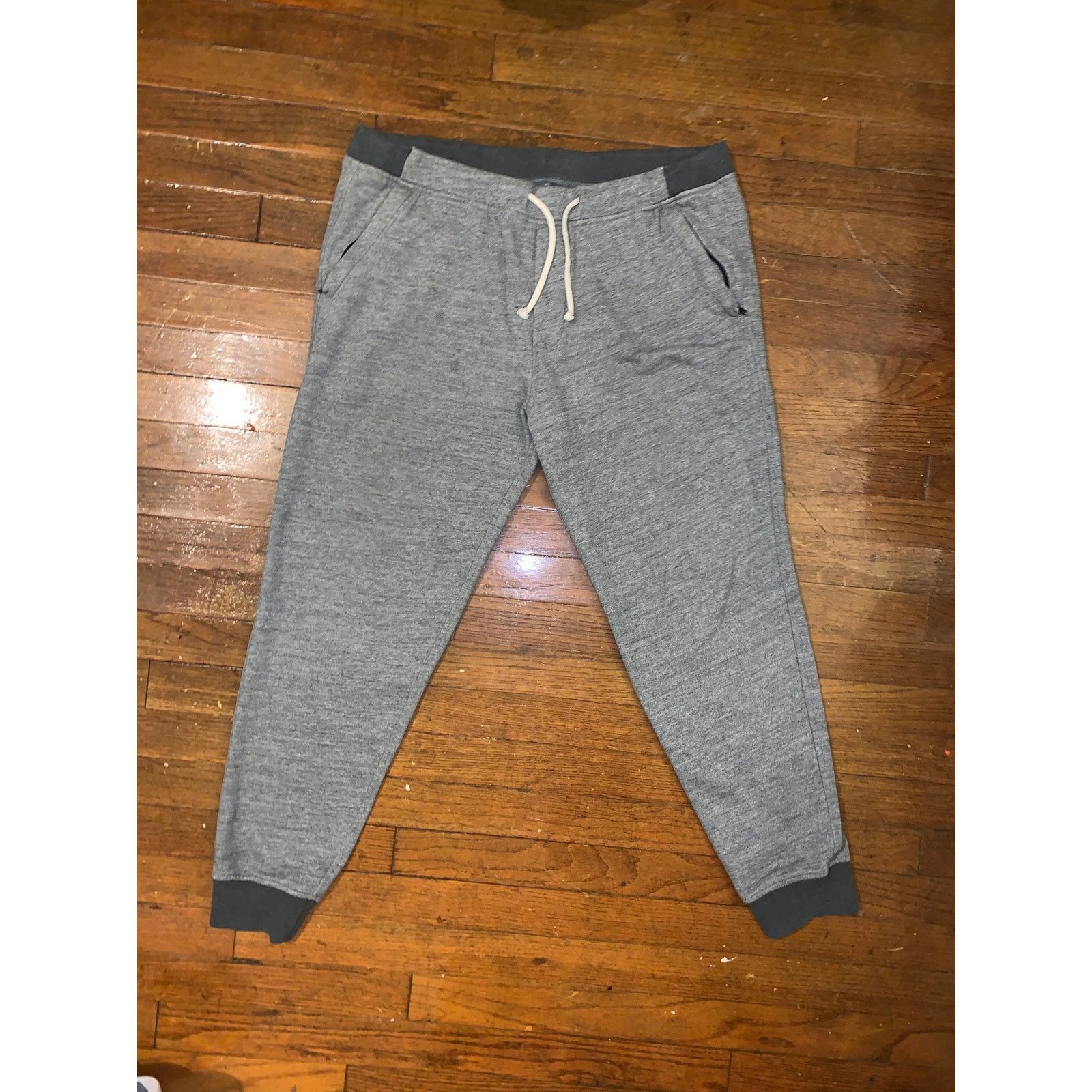 J.Crew J.Crew Knit Goods Sweatpants Grey Men’s Large | Jogger Style Size US 32 / EU 48 - 2 Thumbnail