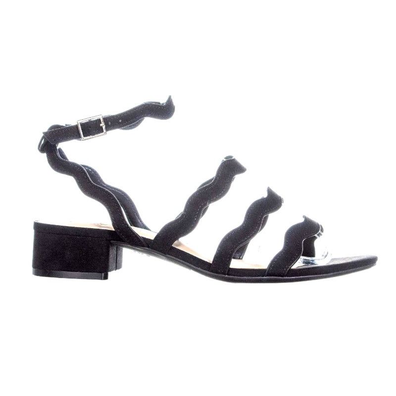I.N.C INC Womens Leticia Open Toe Black Sandals Heels NIB Size 6.5 Size US 6.5 / IT 36.5 - 3 Thumbnail