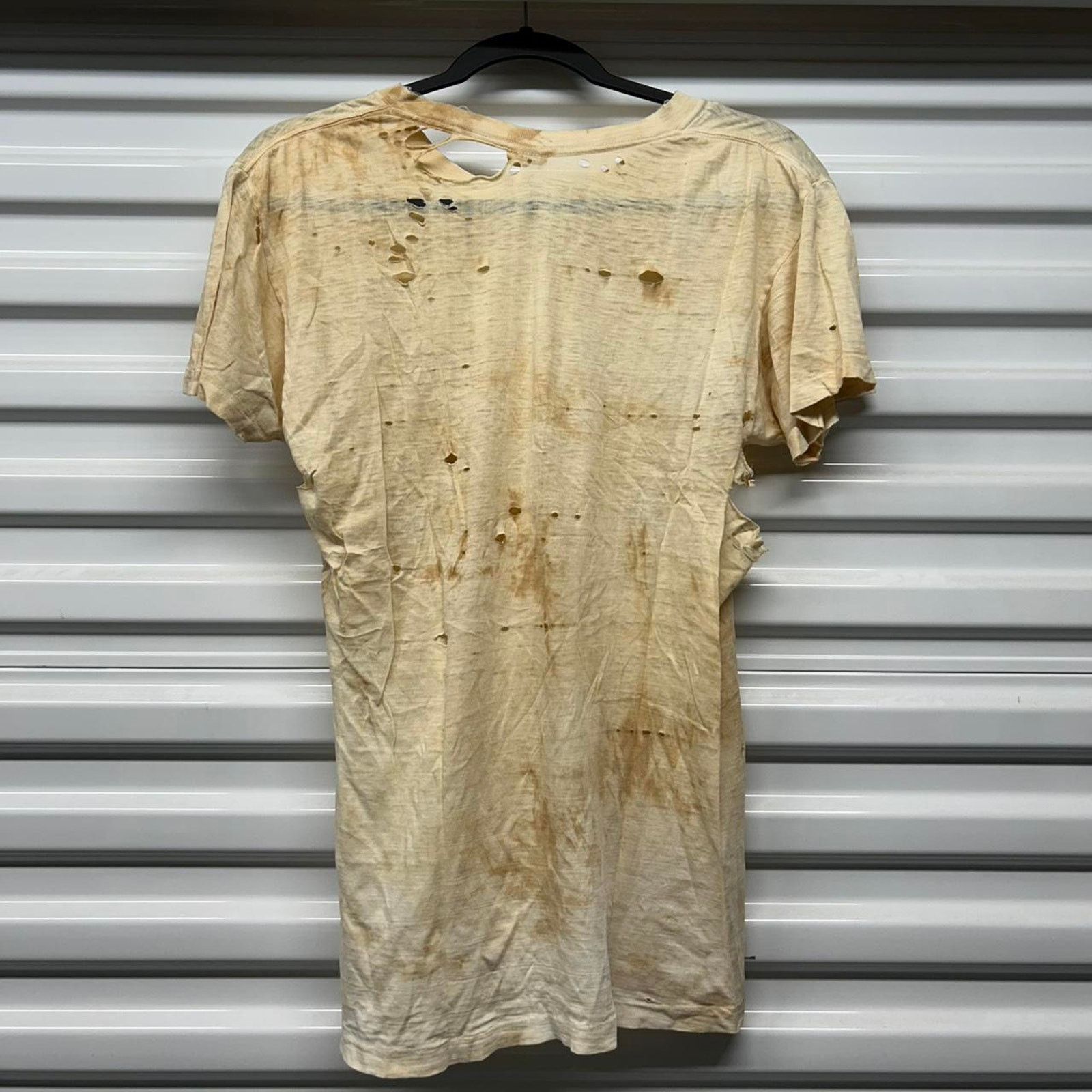 Other VTG 70s Distressed white cotton t-shirt Size US M / EU 48-50 / 2 - 4 Thumbnail