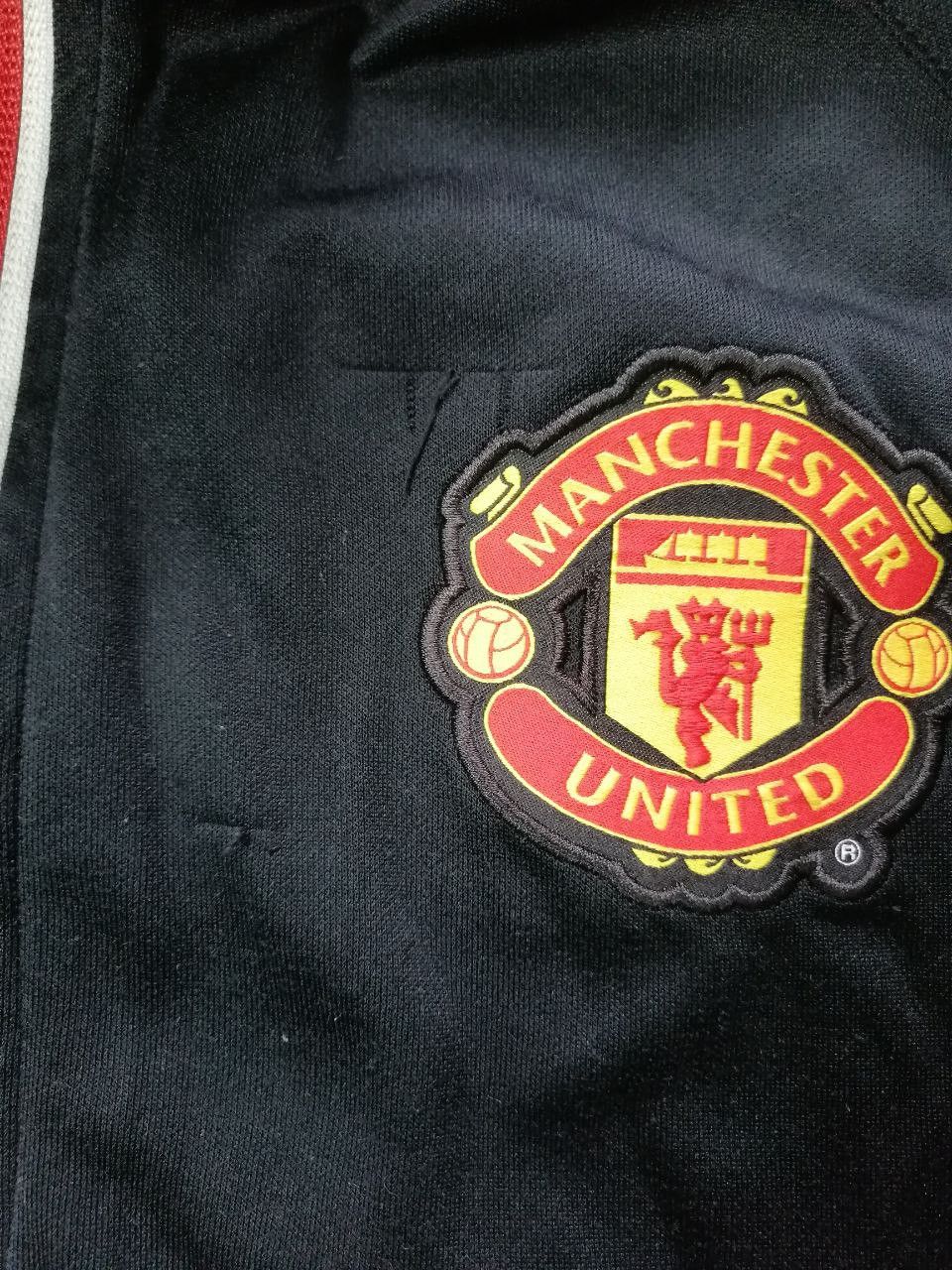 Nike MANCHESTER UNITED 2013 FOOTBALL SOCCER TRACK JACKET NIK Size US XL / EU 56 / 4 - 9 Thumbnail