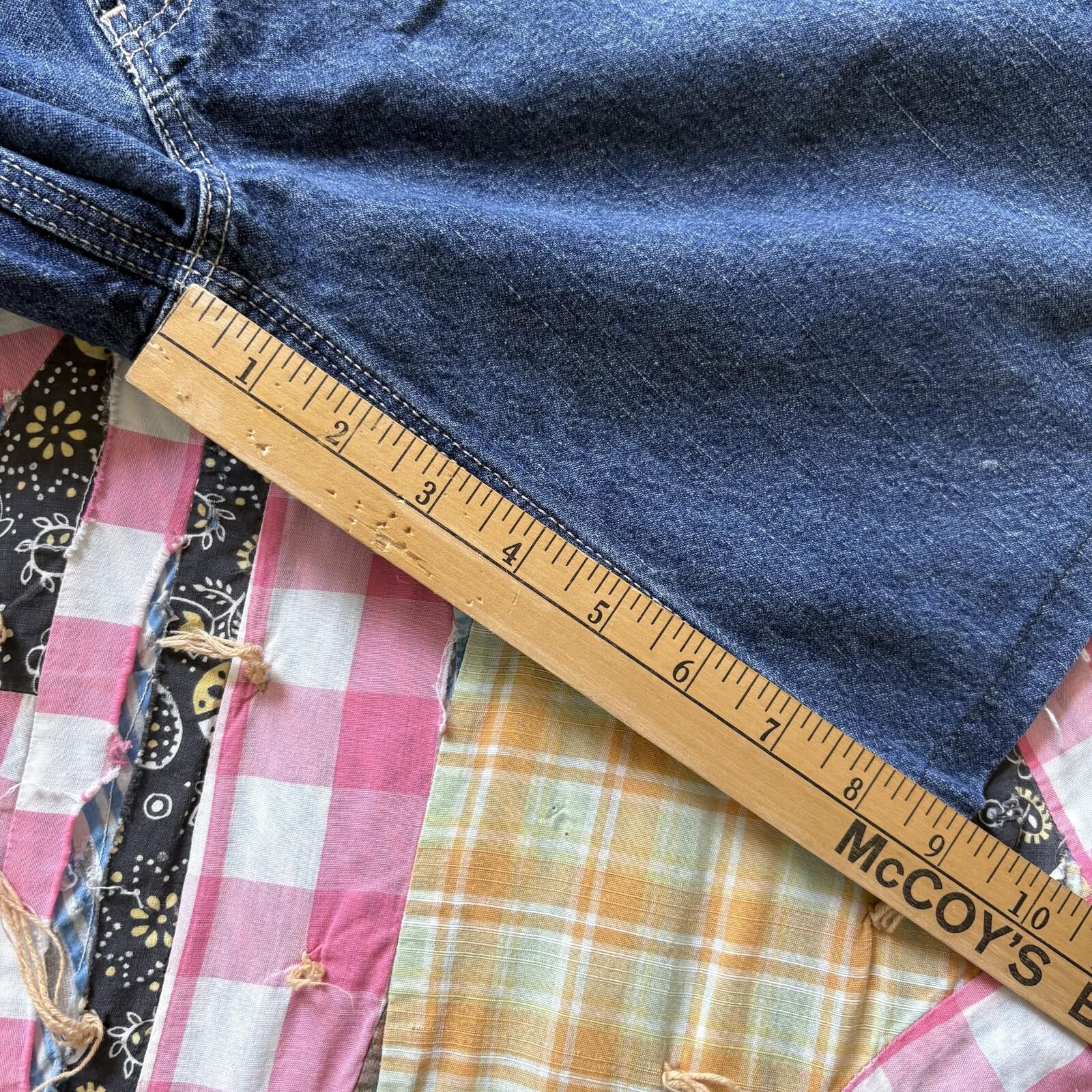 Gap Vintage Y2K Gap Carpenter Baggy Grunge Denim Shorts Jorts Size US 32 / EU 48 - 7 Thumbnail