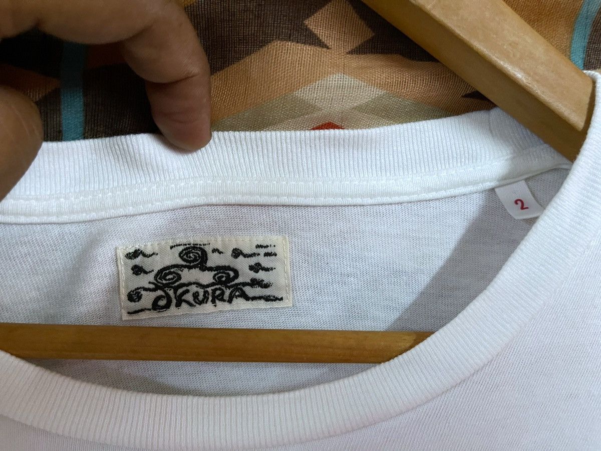 Blue Blue Japan × HOLLYWOOD RANCH MARKET × Okura Rare Okura T shirt By Seilin M Blue Blue Japan H.R Market Size US M / EU 48-50 / 2 - 3 Thumbnail