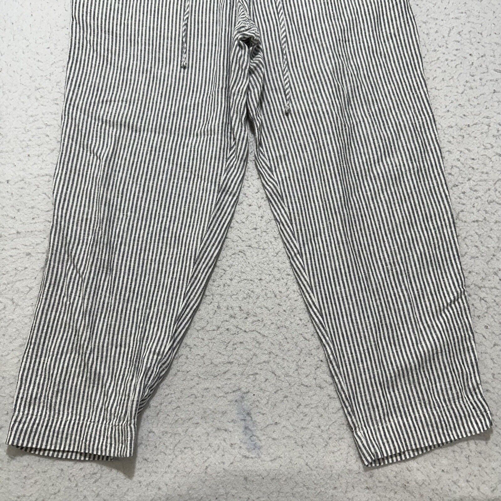 Other A New Day Large Linen High Rise Lightweight Pants Striped Size 34" / US 12 / IT 48 - 3 Thumbnail