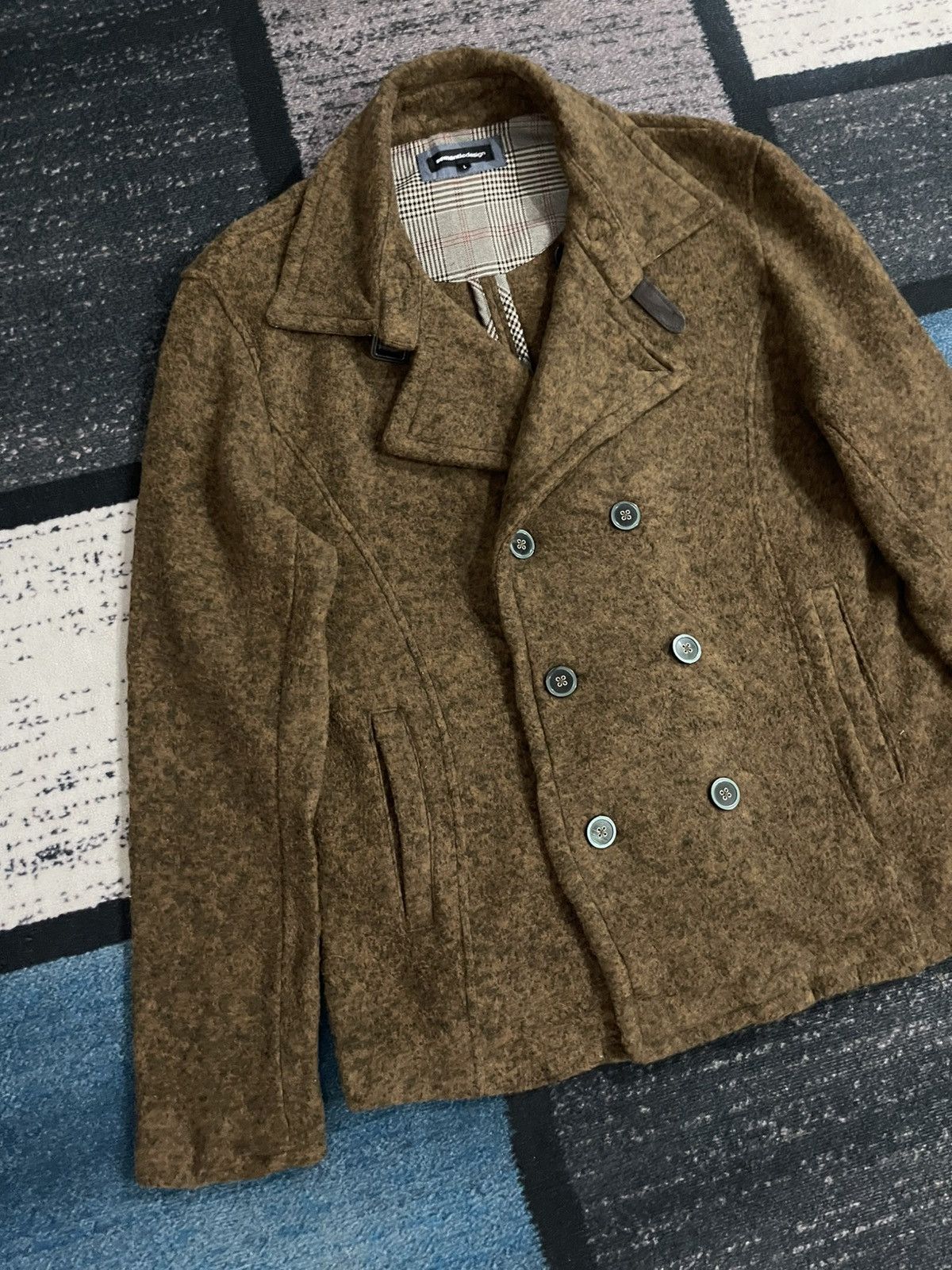 Japanese Brand × semanticdesign Semantic Design Double Breasted Jacket Size US L / EU 52-54 / 3 - 4 Thumbnail