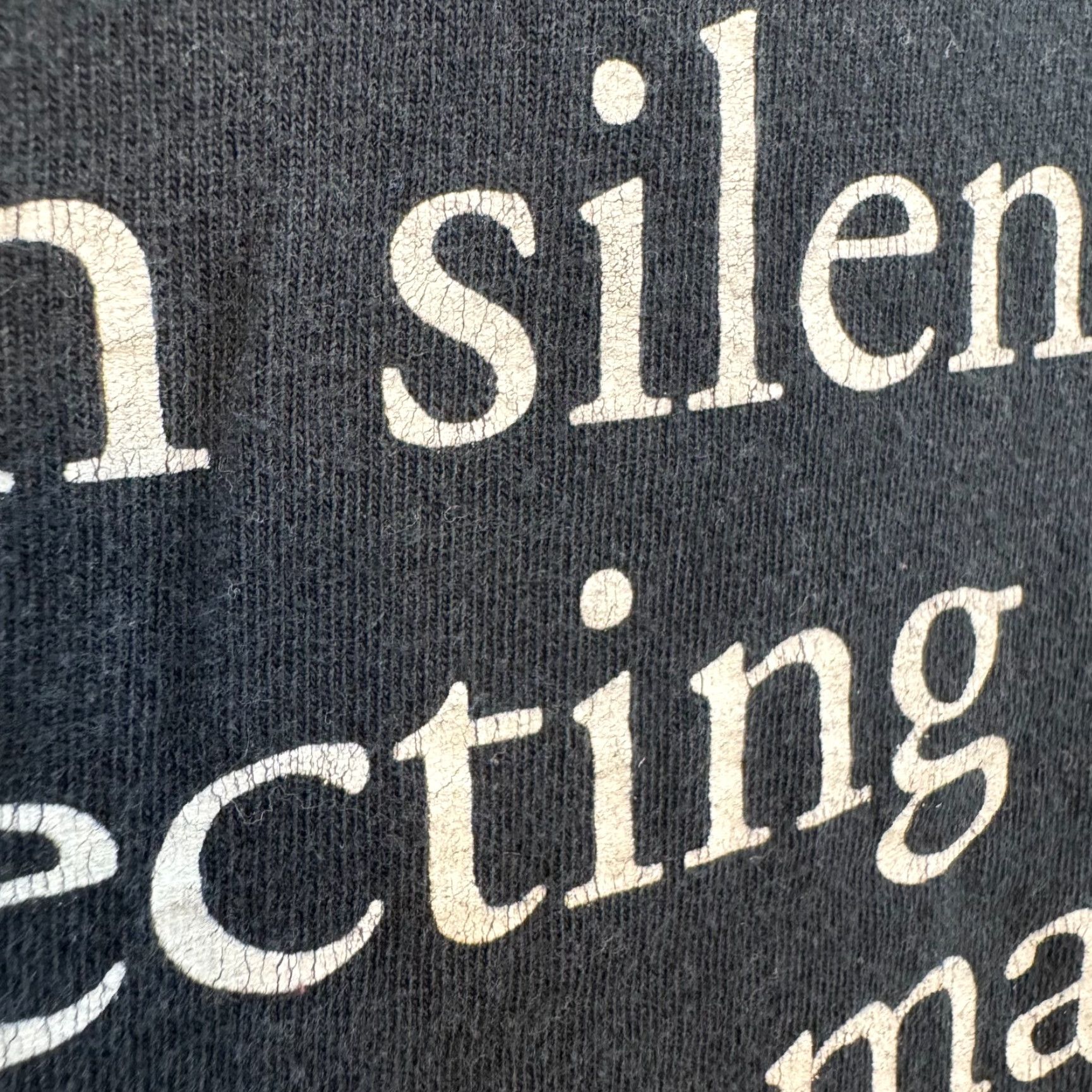 Gildan Gildan Black T-Shirt Medium Funny Humor Joke Silently Correcting Grammar Mens T-Shirt Black M Size US M / EU 48-50 / 2 - 4 Thumbnail