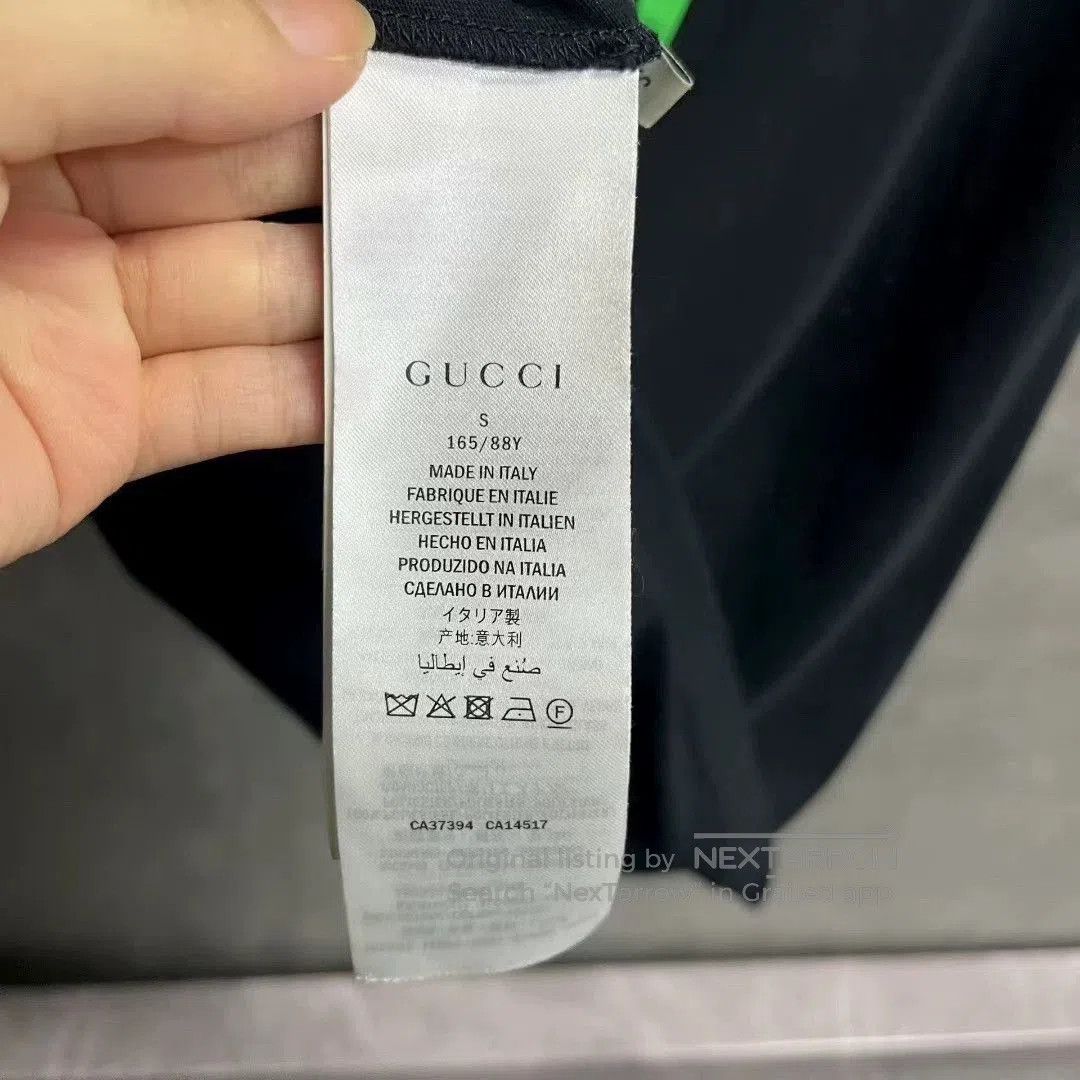 Gucci gucci black logo lightning short sleeve t. Size US S / EU 44-46 / 1 - 4 Thumbnail