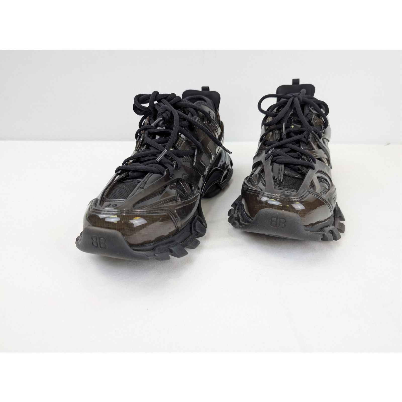 Balenciaga o1rshd1 Track Jelly Fish Track Sneakers in Black Size US 10 / EU 43 - 8 Thumbnail