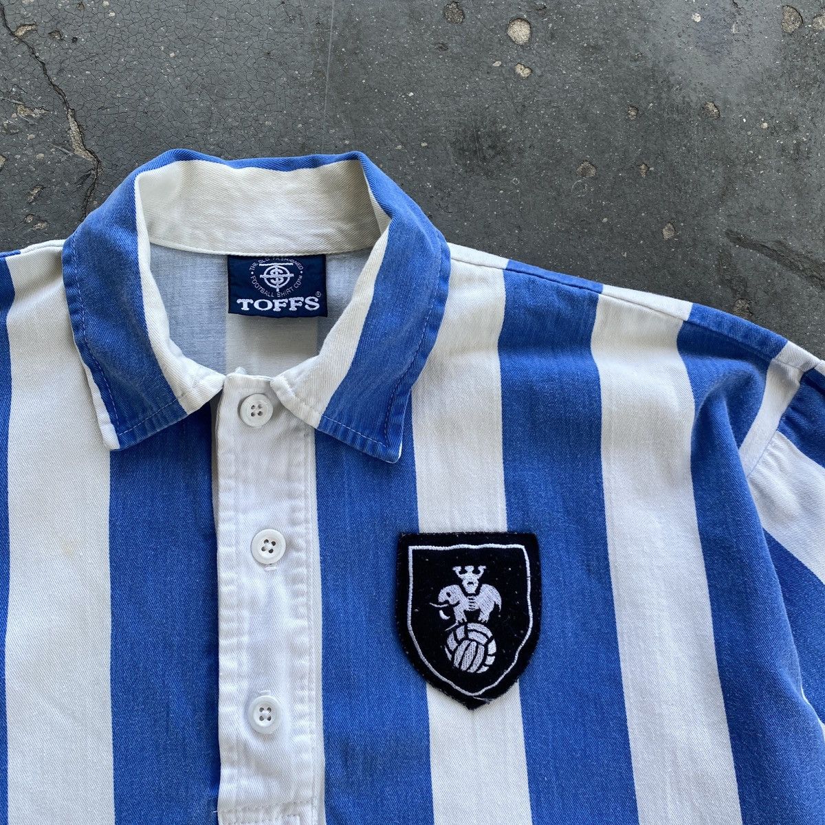 Toffs vintage 72/74 Toffs Coventry City Rugby Shirt Jersey Striper Size US L / EU 52-54 / 3 - 3 Thumbnail