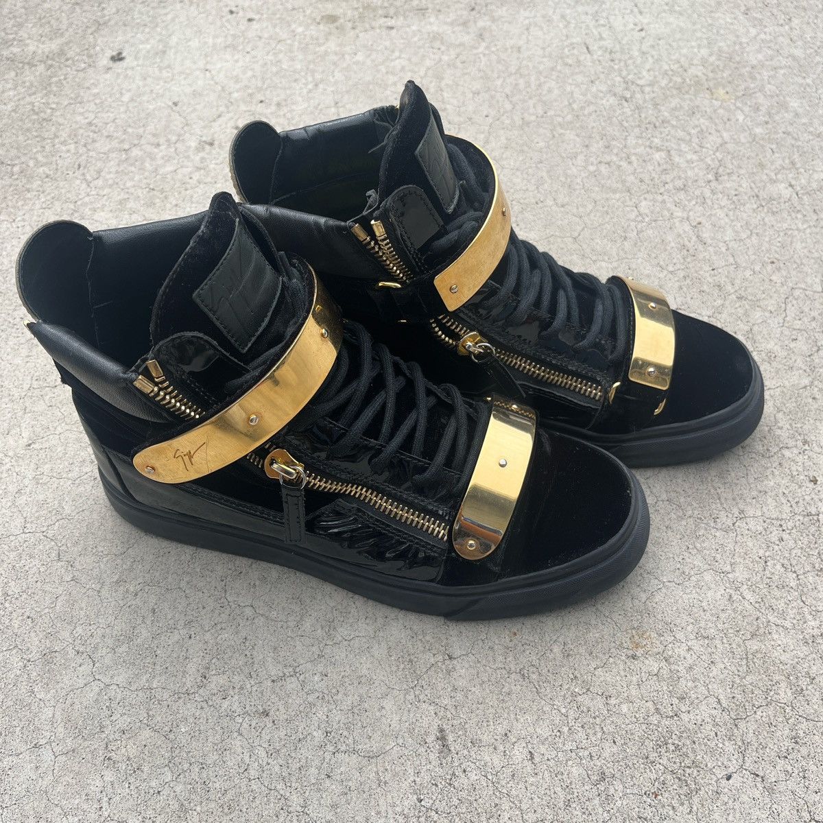 Giuseppe Zanotti Giuseppe Zanotti “Double Zip” Size US 9.5 / EU 42-43 - 4 Thumbnail