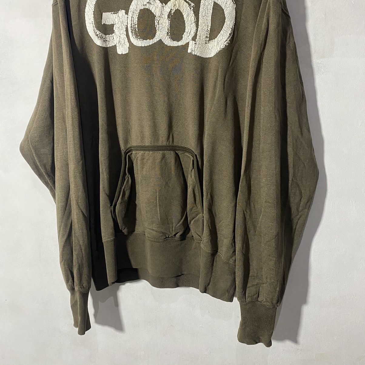 GOODENOUGH 2000s GDEH - Trashed Brown Hoodie Size US L / EU 52-54 / 3 - 3 Thumbnail