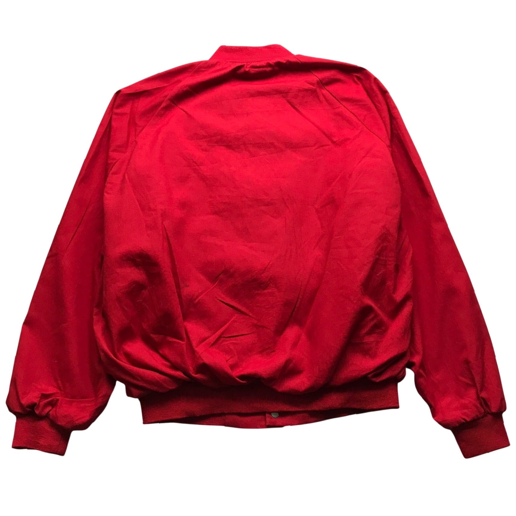 NASCAR VINTAGE Westark USA DuPont NASCAR Racing Bomber Jacket Mens XL Red Snap Size US XL / EU 56 / 4 - 2 Thumbnail