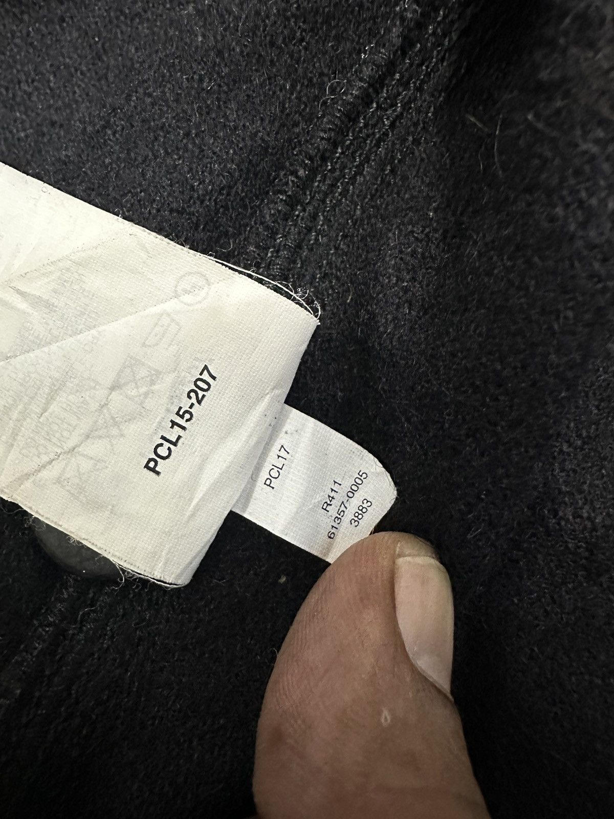 Levi's Vintage Levis Black Wool Button Shirt Z25 Size US S / EU 44-46 / 1 - 15 Thumbnail