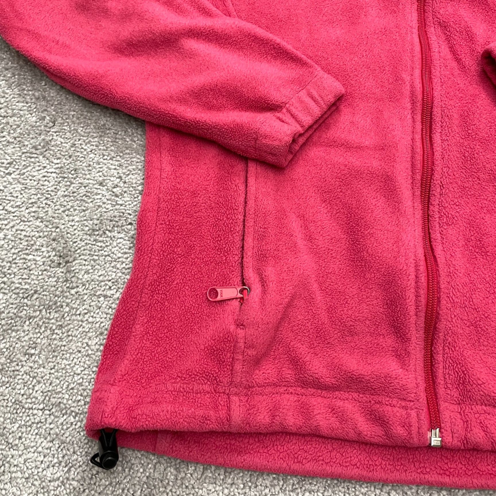 Pinko Columbia Benton Springs Fleece Jacket Womens Small Pink Full Zip Outdoor Hiking Size S / US 4 / IT 40 - 5 Thumbnail